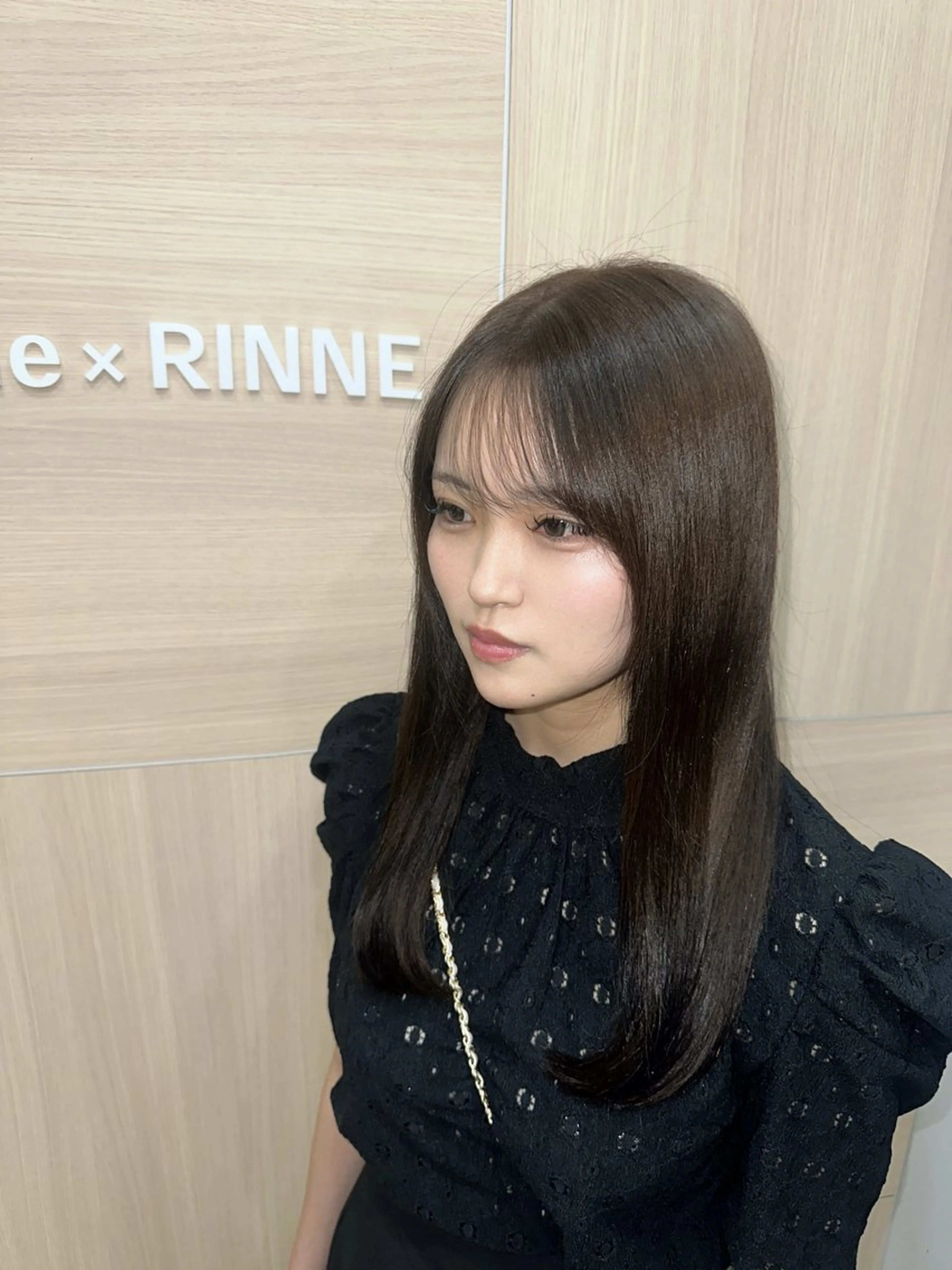 セミロング カラー ヘアカラー little×RINNE栄【リトルリンネ】所属・のえる/透明感カラー /リトルリンネ/栄のヘアスタイル