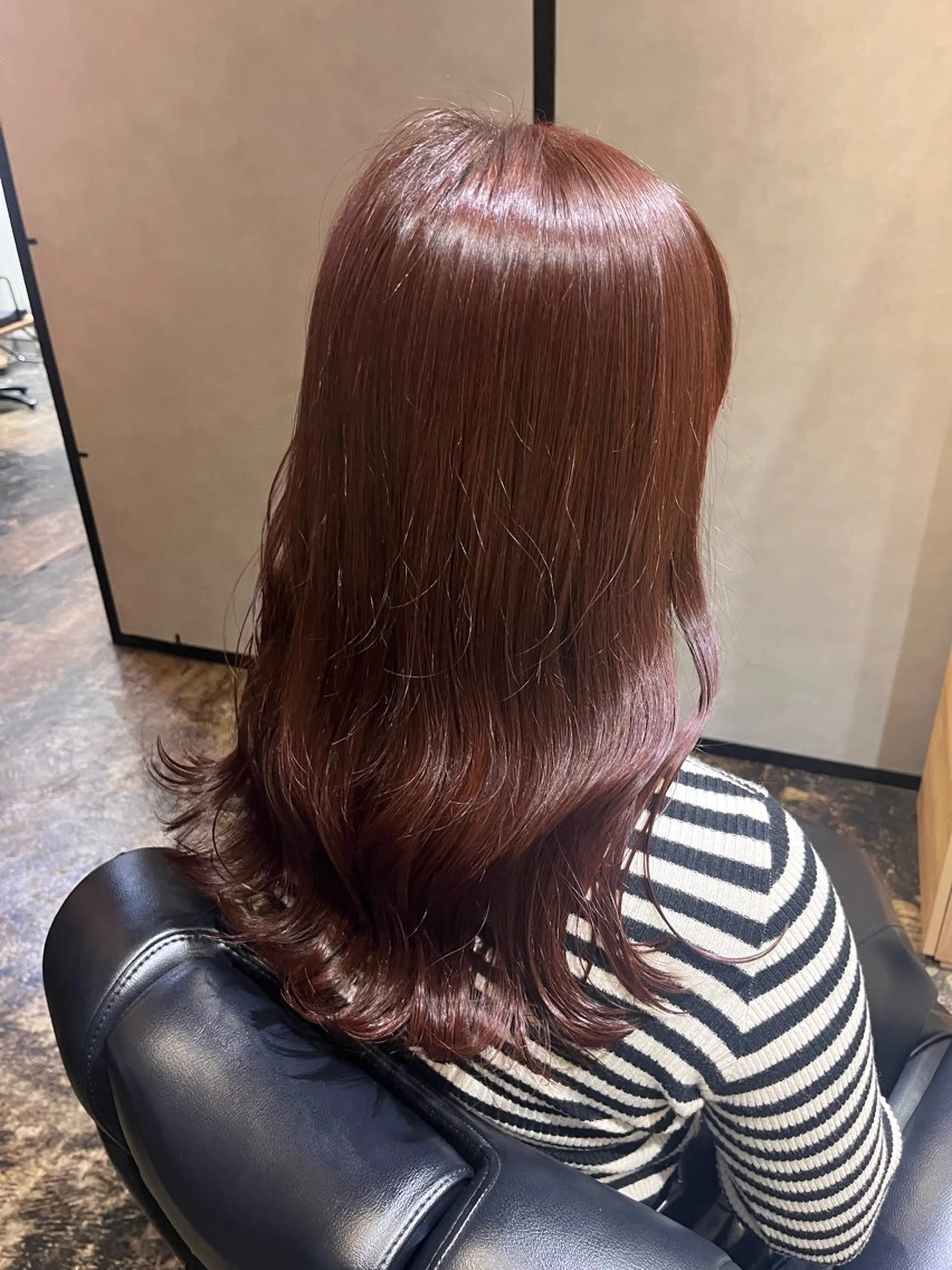 カラー ブラウンカラー レッドカラー ヘアカラー 透明感カラー/パーマ 🌀アオノアユミのヘアスタイル
