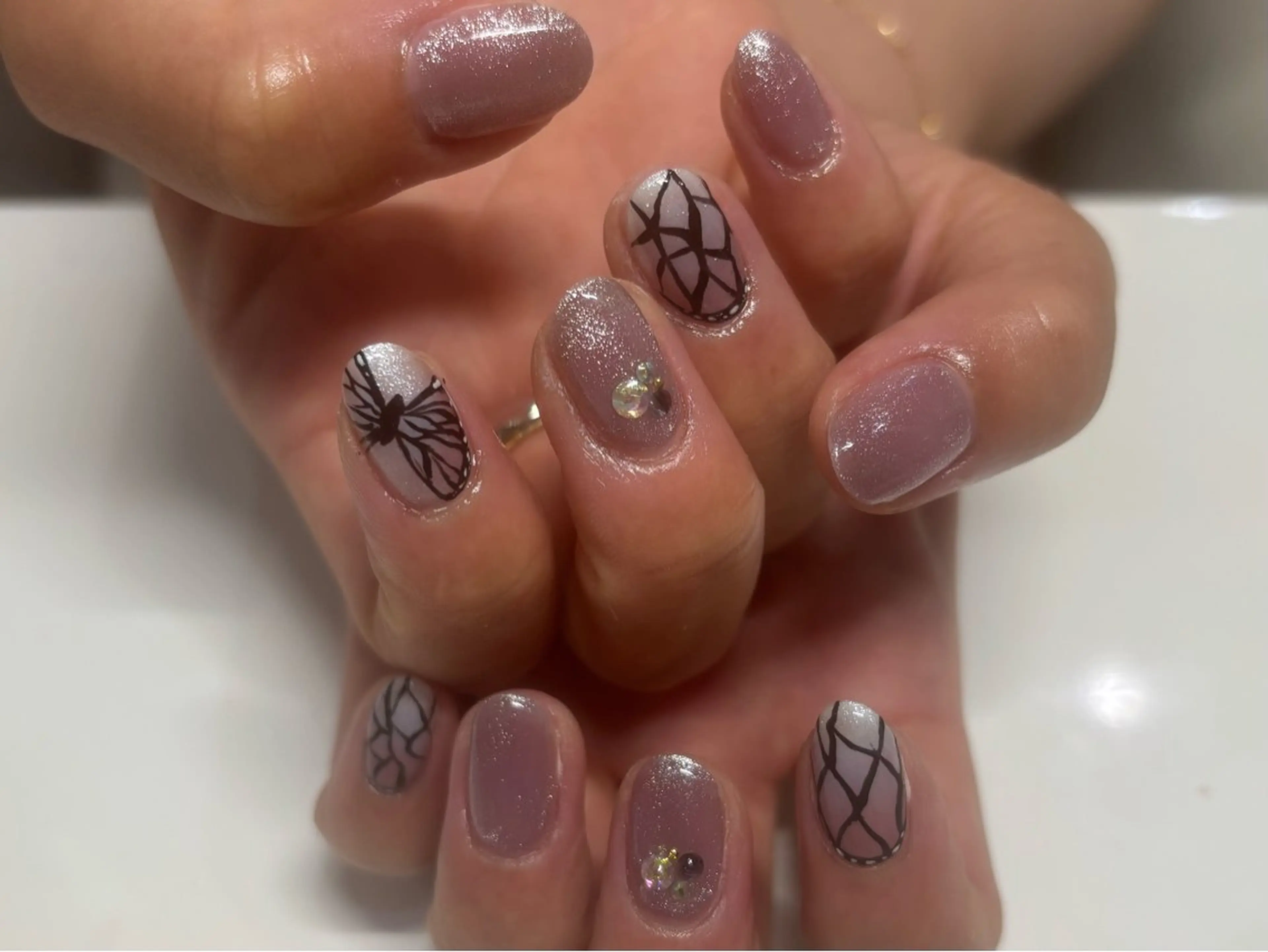 ネイル ハンドネイル Shimizu Mokaのネイルデザイン