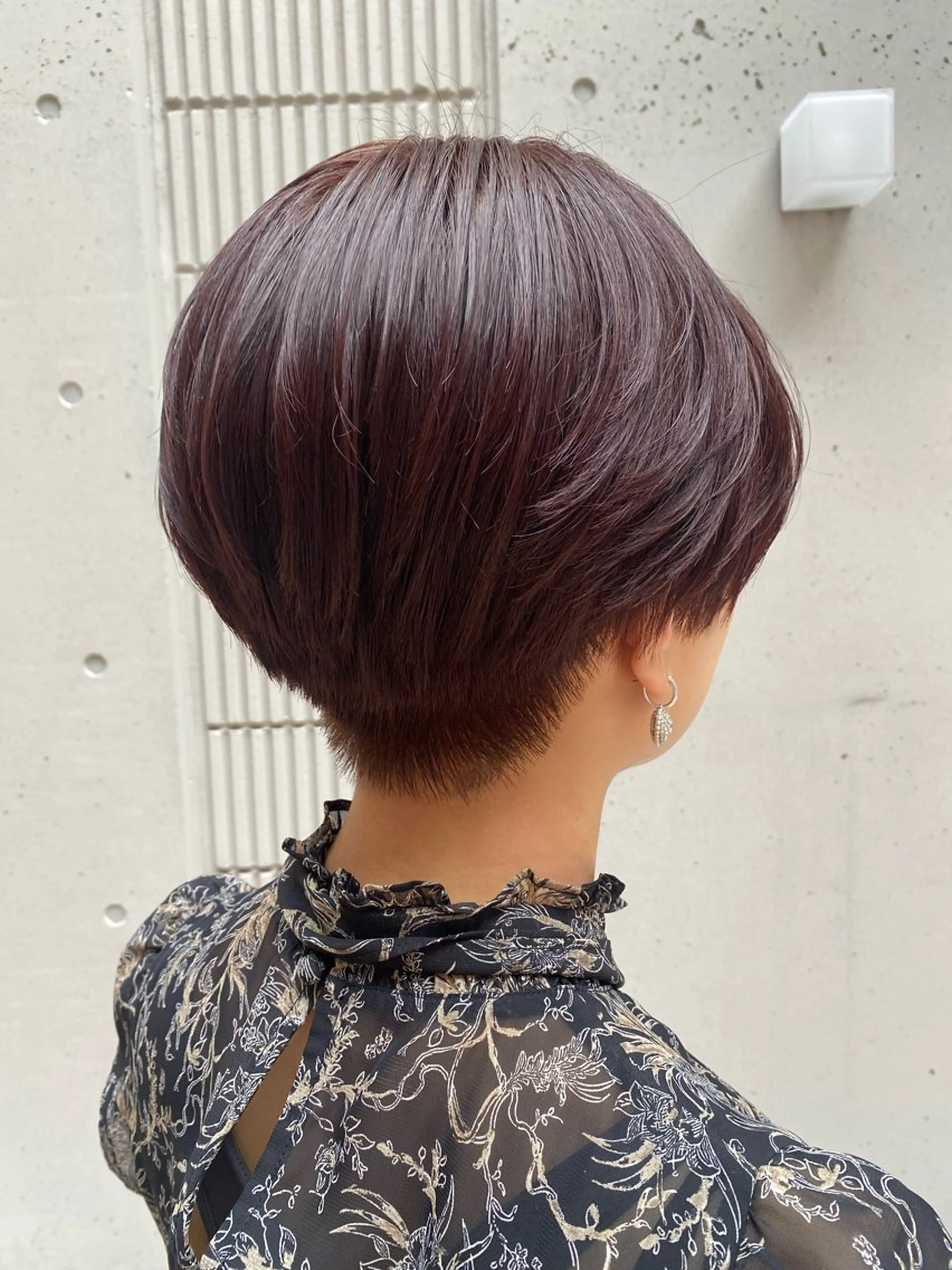 ショート カラー ショートヘア カット ヘアカラー Sourire小倉所属・なかしま ひかるのヘアスタイル