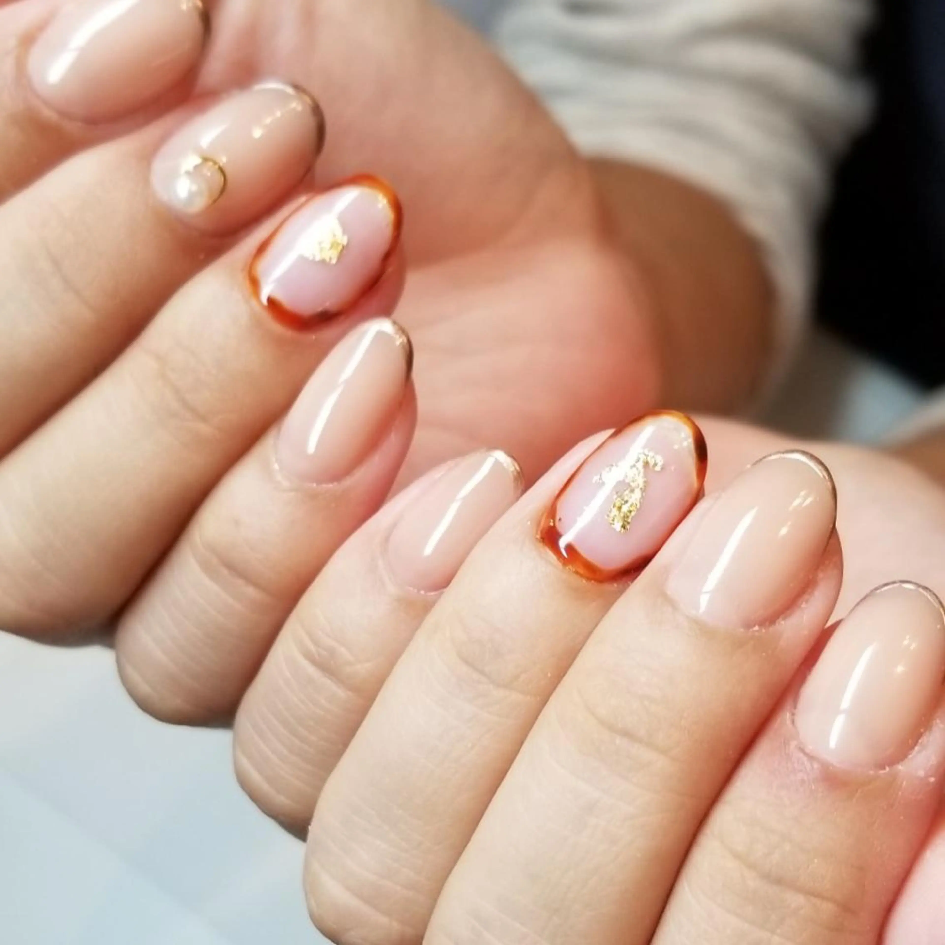 ネイル べっ甲ネイル Non.中目黒nail所属・NailSalon  N.中目黒のネイルデザイン
