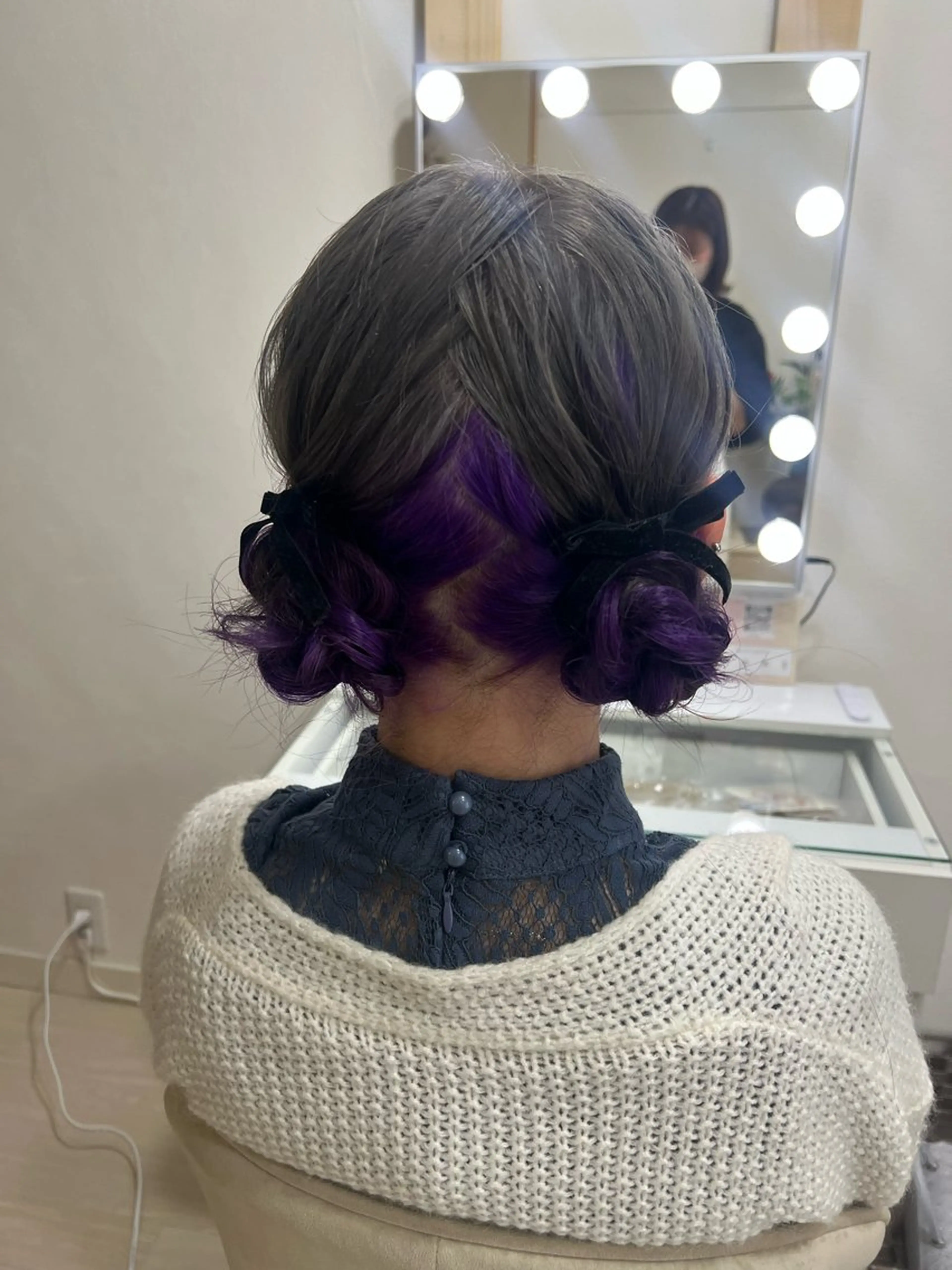 セミロング ヘアセット ヘアメイク🎀 佐野 妃都美のヘアスタイル