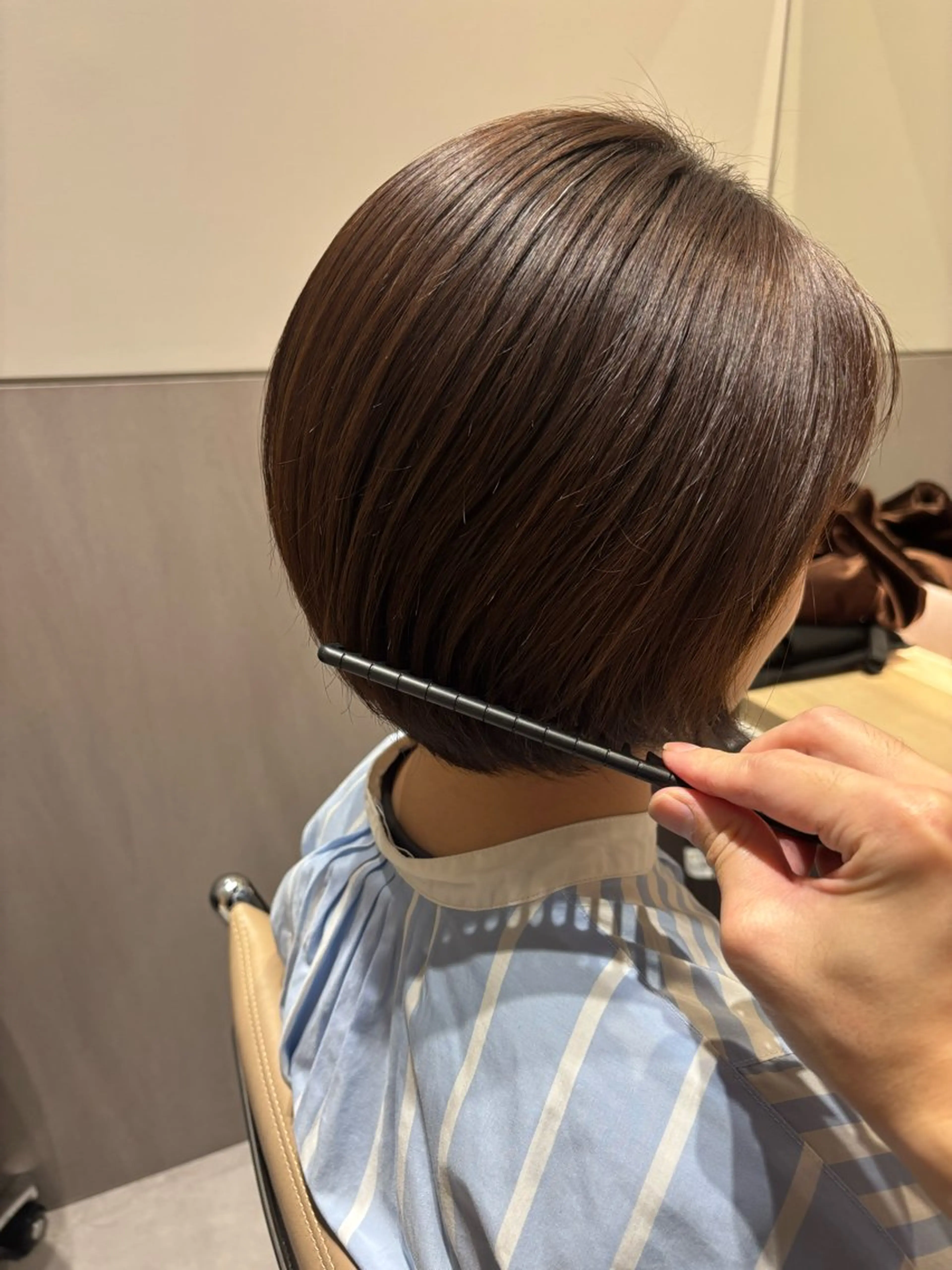 ショート 縮毛矯正 SALOWIN所属・吉祥寺/髪質改善 縮毛矯正特化/川口のヘアスタイル