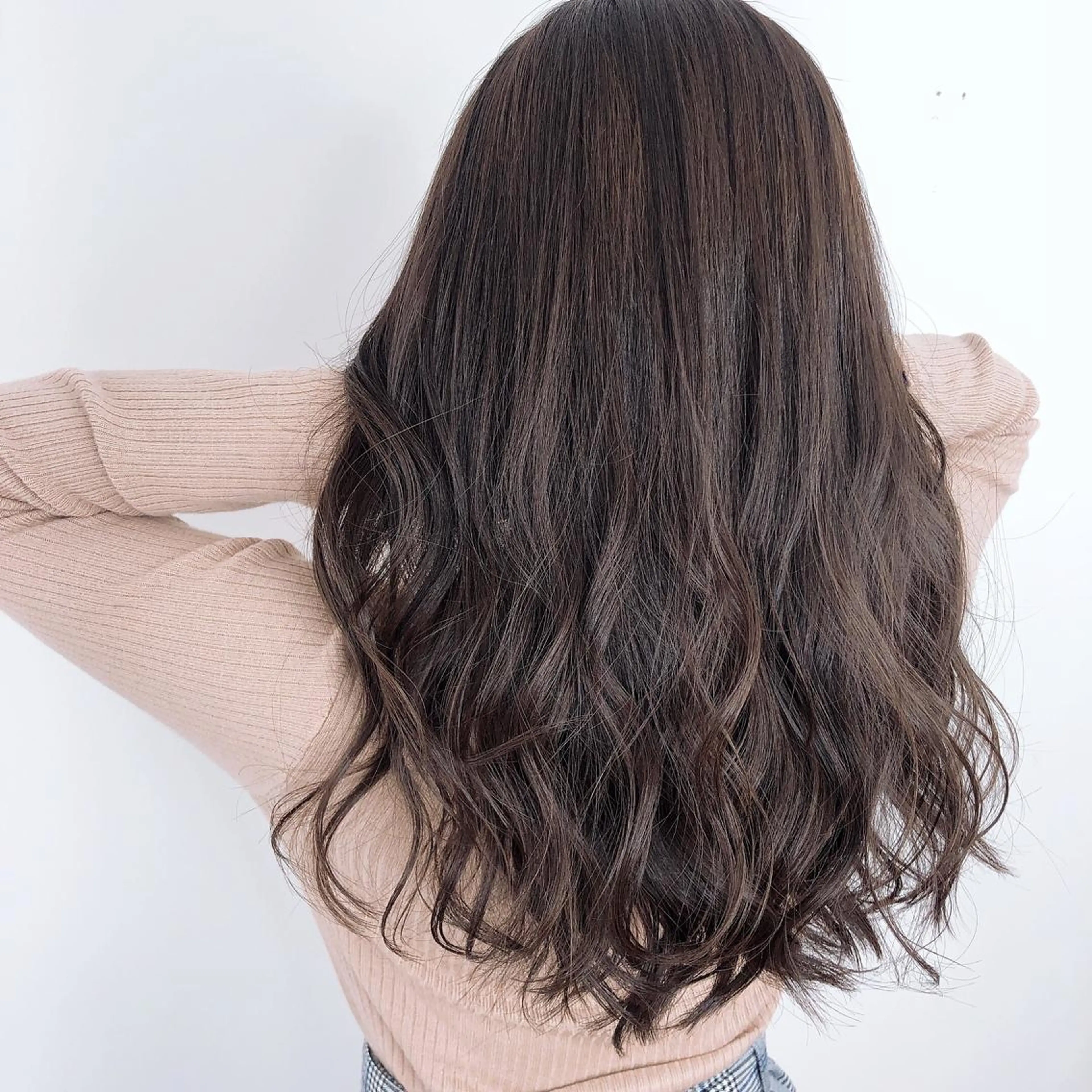 セミロング カラー ヘアアレンジ 黒髪 卒業式のヘアスタイル AHNKISM AHNKISMのヘアスタイル