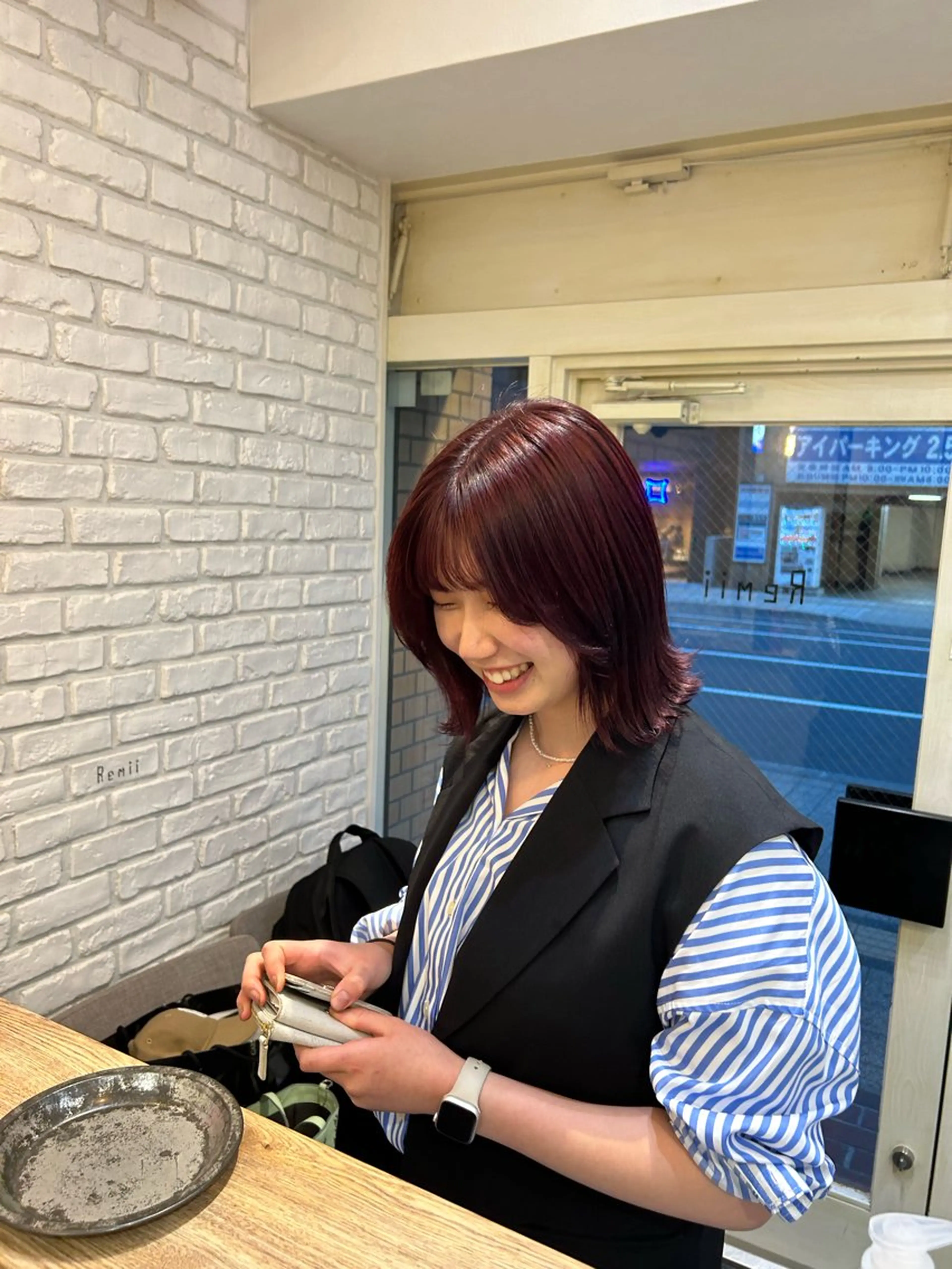 ショート カラー ヘアカラー ミ ユのヘアスタイル