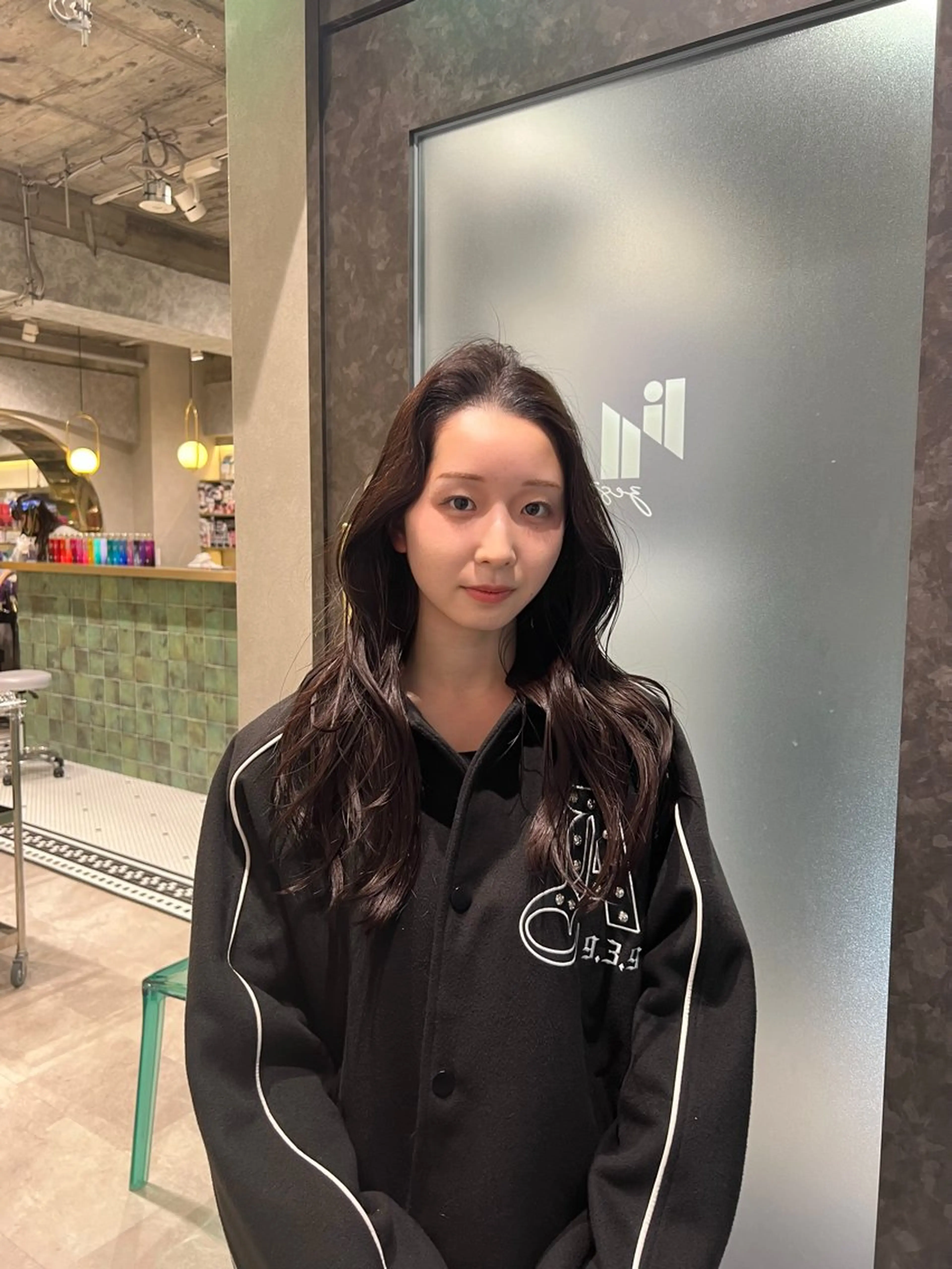 ロング カット トリートメント ヘアセット 韓国風艶カラー 🇰🇷🩶/REIのヘアスタイル
