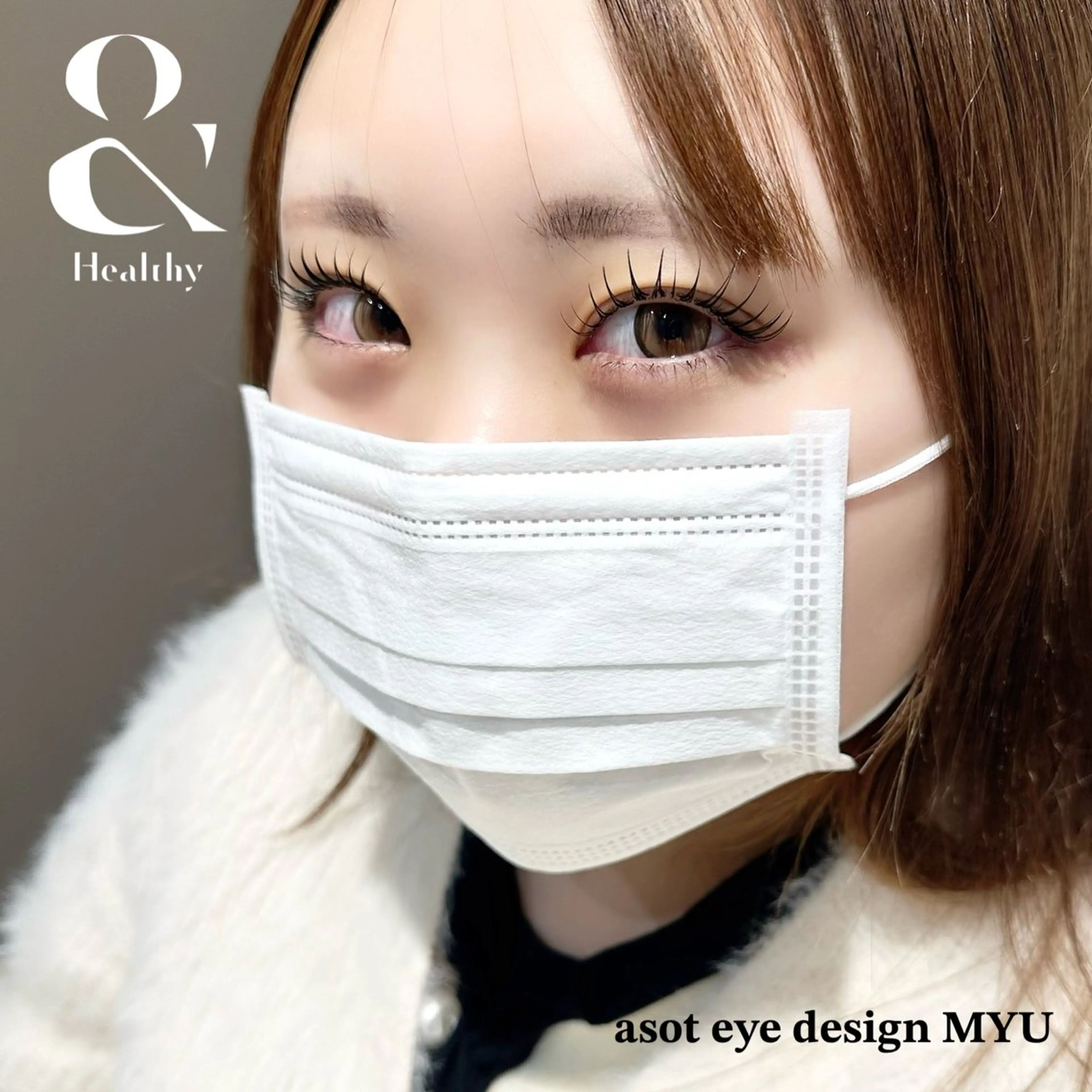 マツエク・マツパ マツエク MYU🩵 asotのマツエク・マツパデザイン