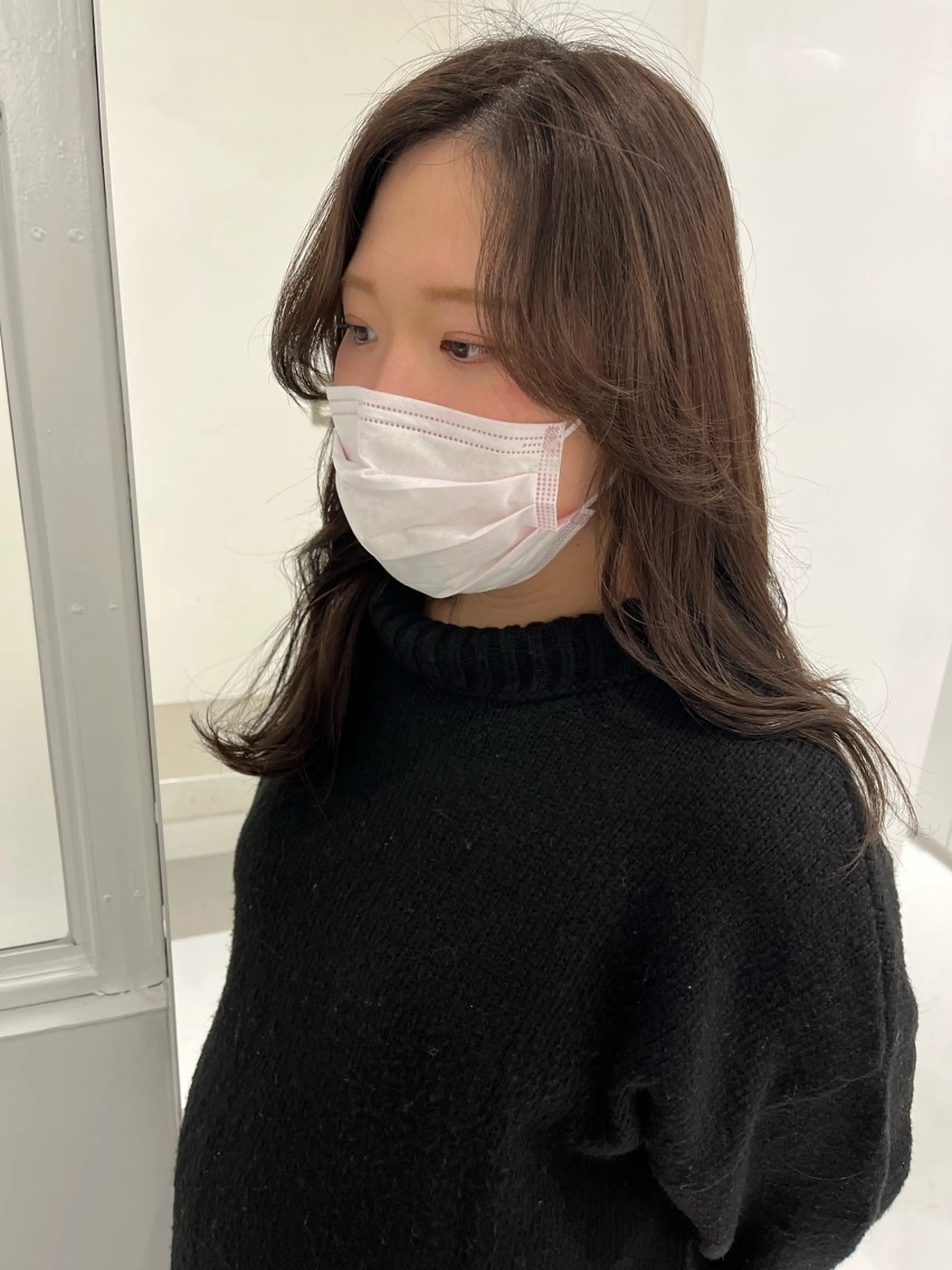 ロング レイヤーカット 伊藤　由季 603号室のヘアスタイル