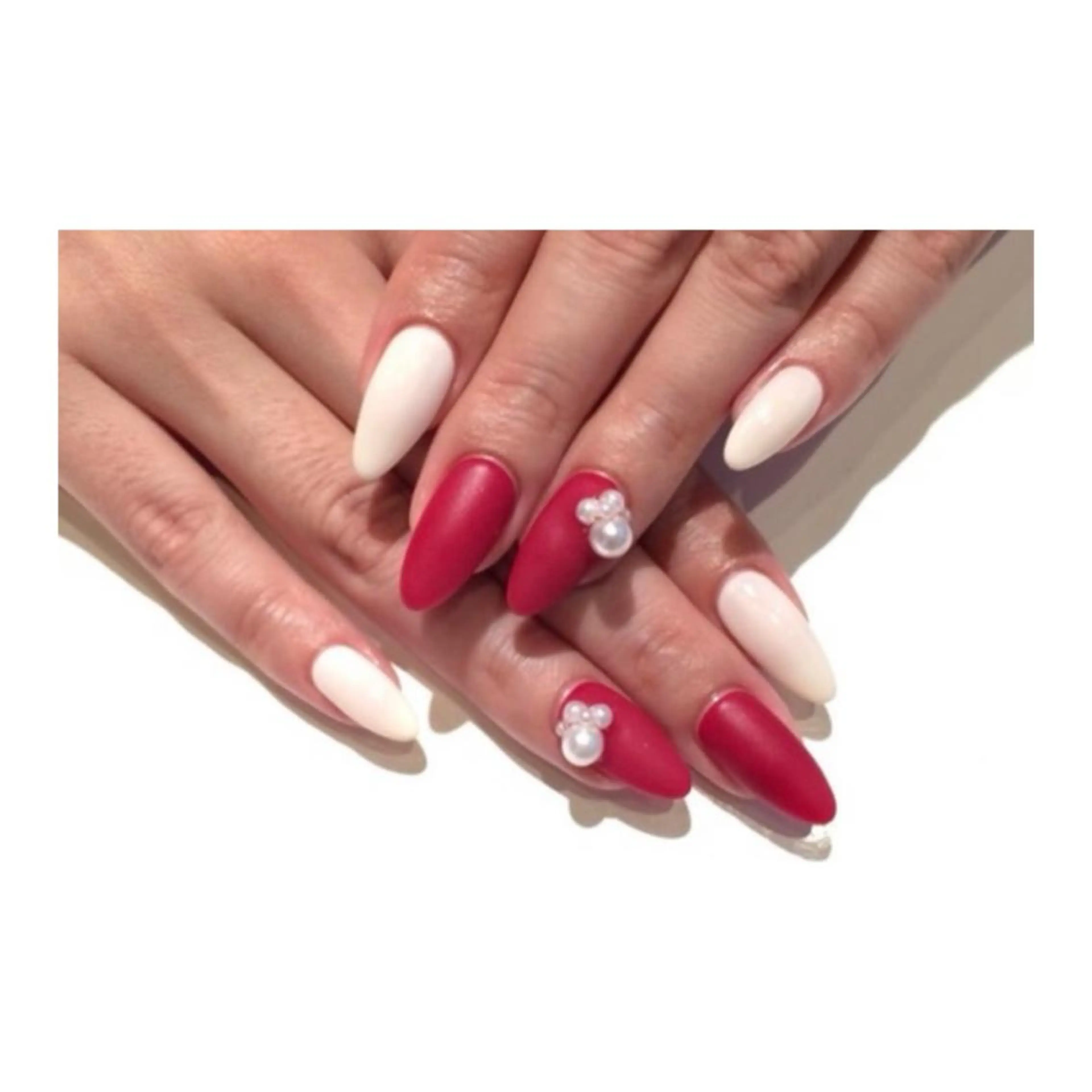 ネイル スカルプネイル ハンドネイル M nail 個人サロン𓆉♥︎のネイルデザイン