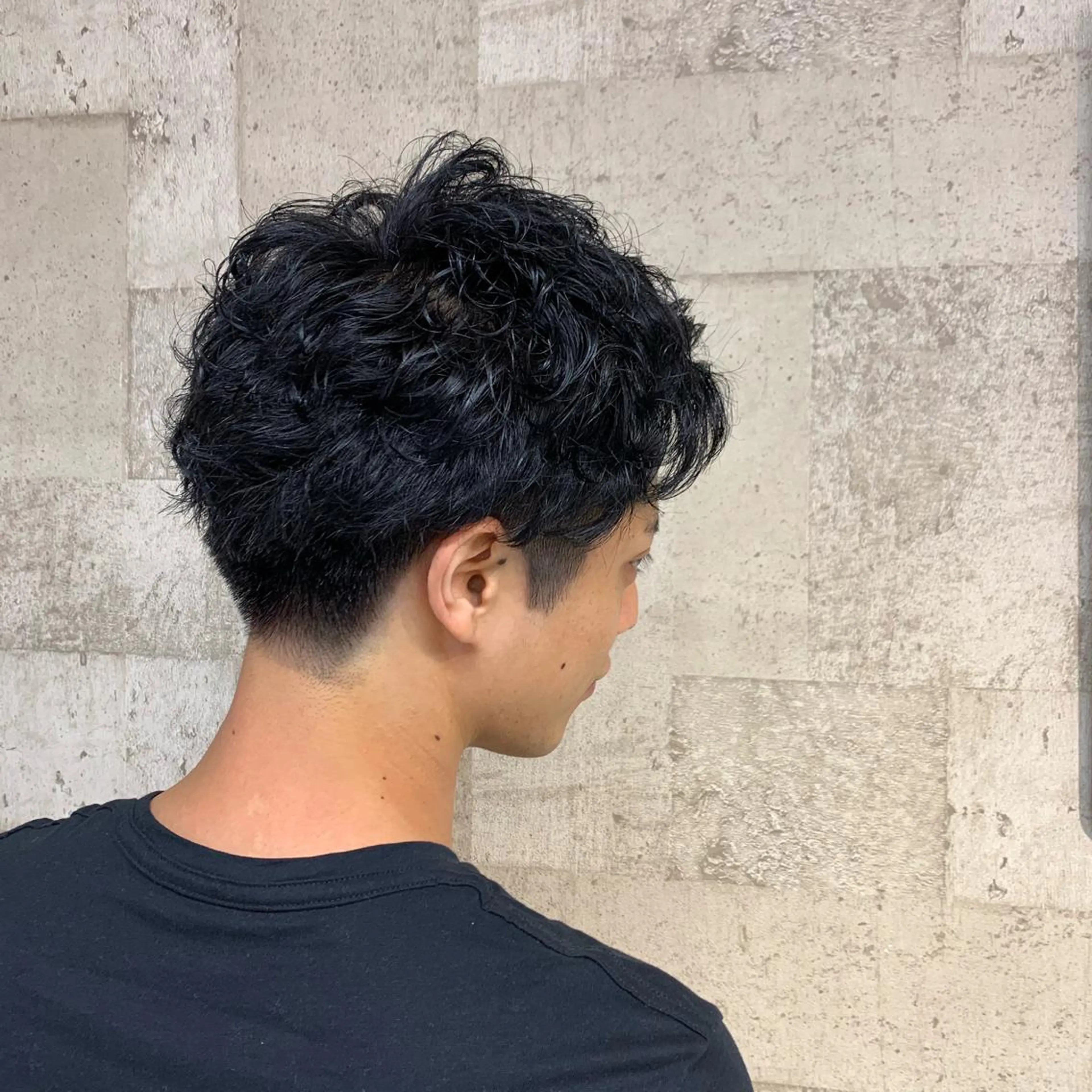 ショート カラー パーマ メンズ 🫧🎀ＫＡＮＡ🎀 🫧のヘアスタイル