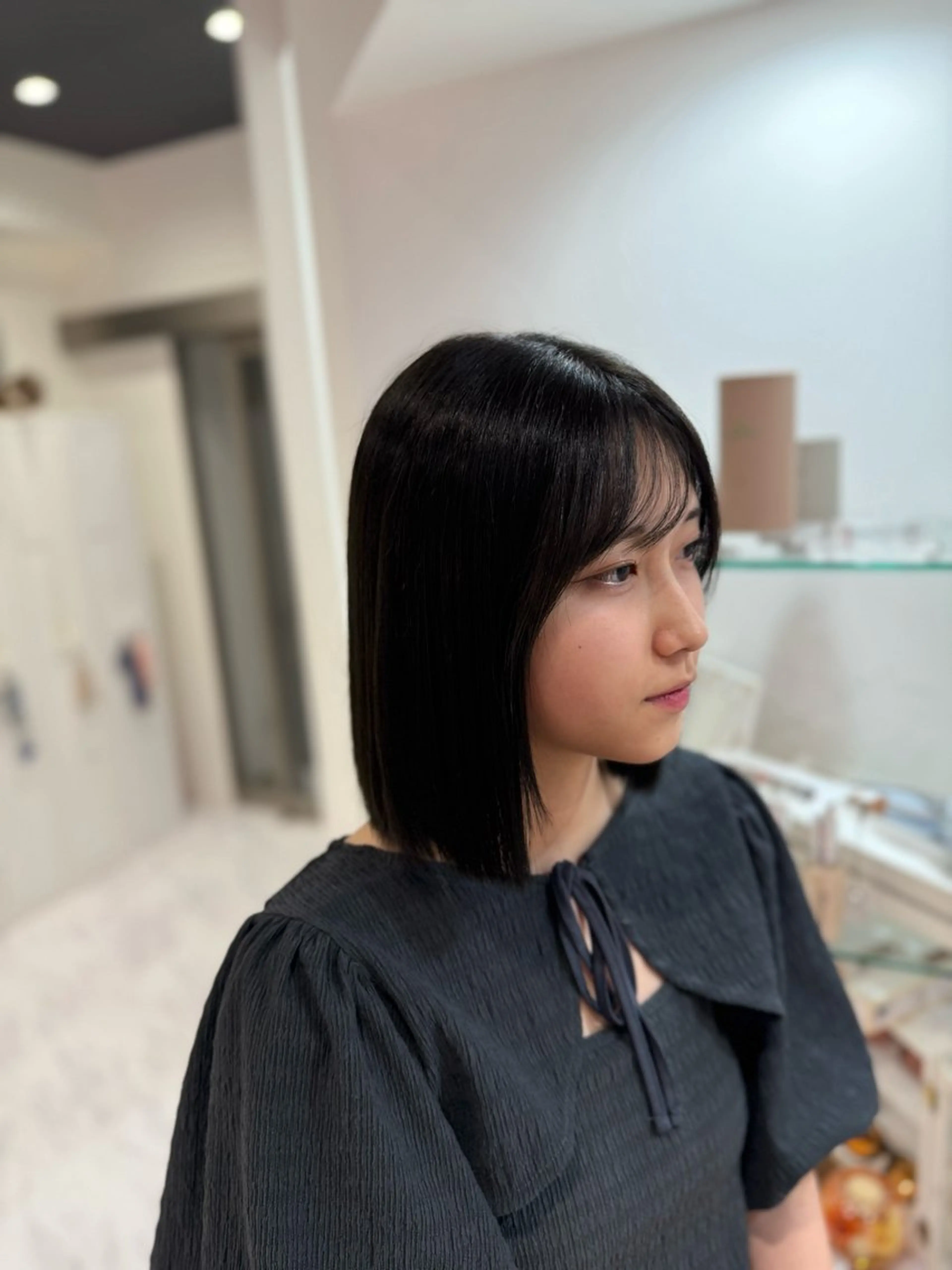 ミディアム カラー yuki ／ヘアカラーのヘアスタイル