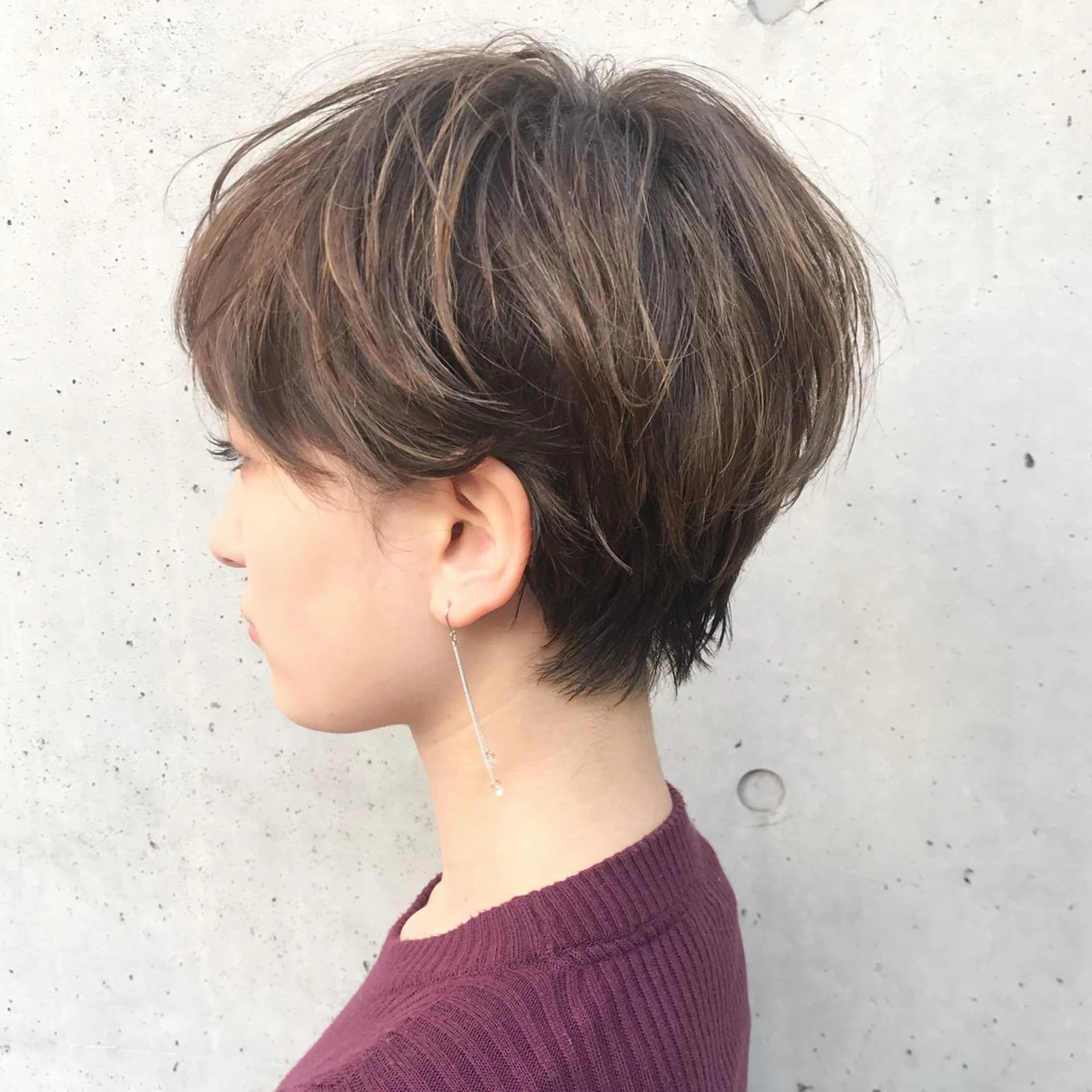 ショート ショートボブ ボブ ショートヘア 古沢 新のヘアスタイル