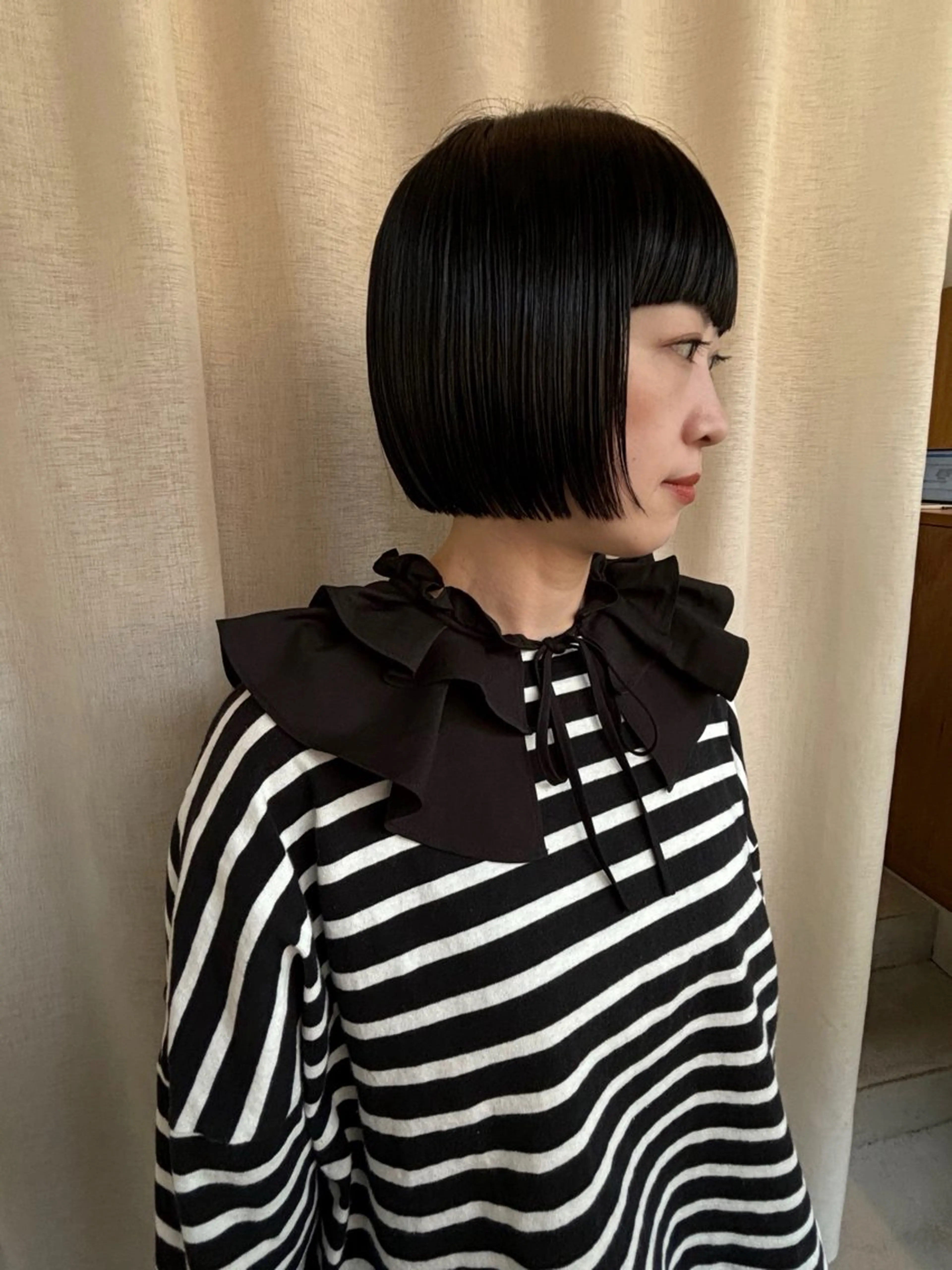 ショート カラー カット ヘアカラー トリートメント kico所属・カワサキ カエデのヘアスタイル