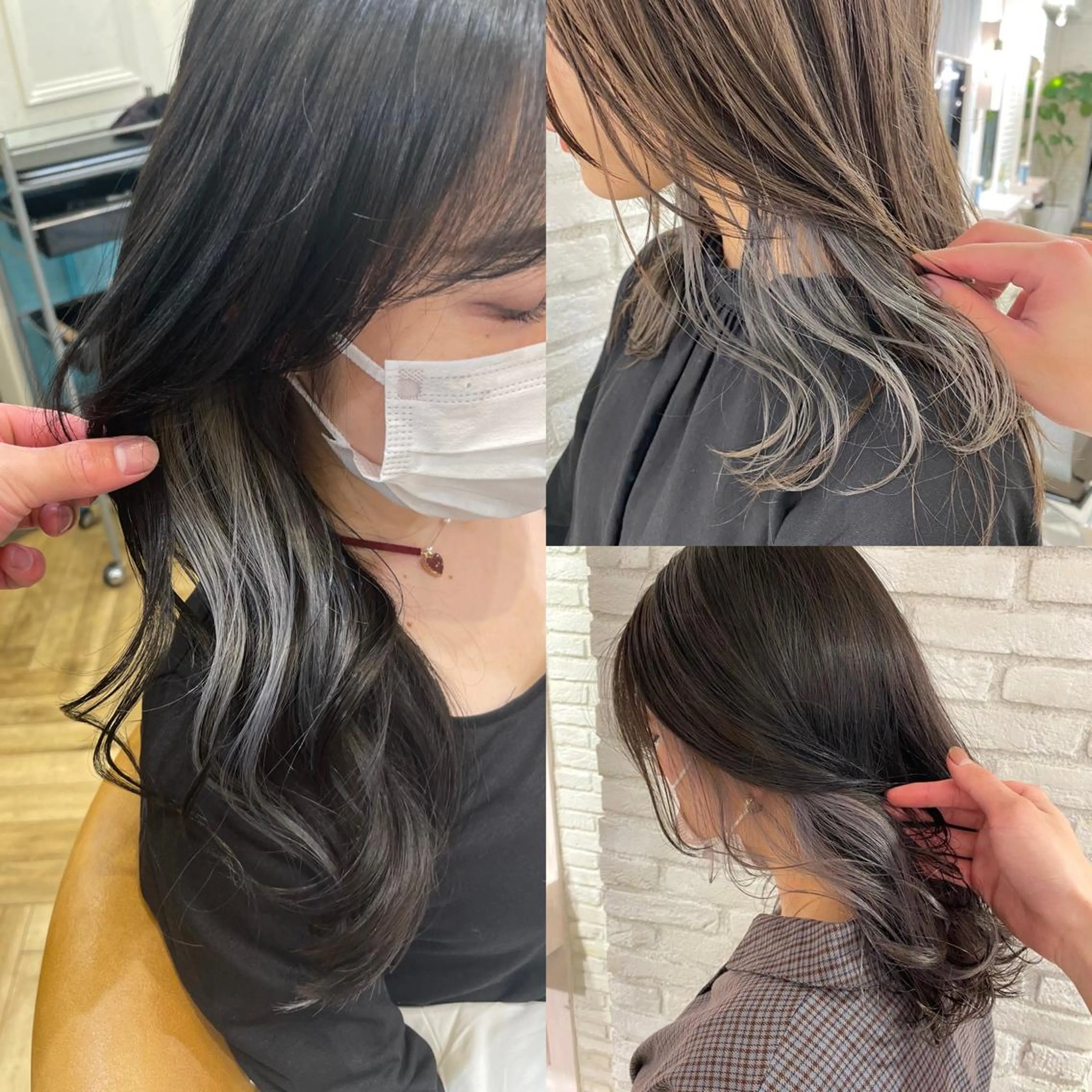 ミディアム ヘアカラー トリートメント サロウィン池袋店所属・マンツーマン施術 山口つよしのヘアスタイル