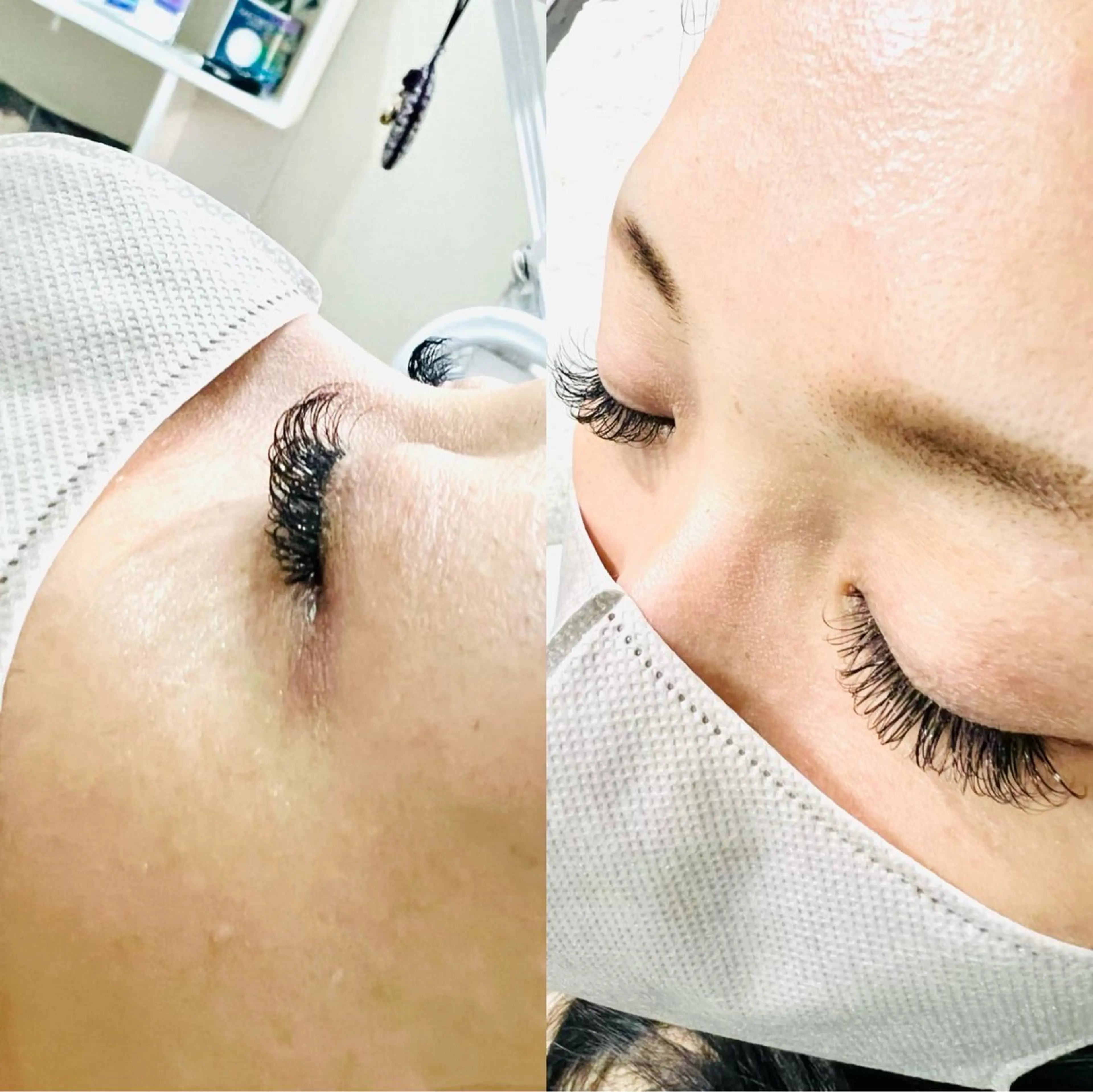 マツエク・マツパ Dカール セクシー 一重×まつ毛パーマ マツエク eyelash presh yukaのマツエク・マツパデザイン