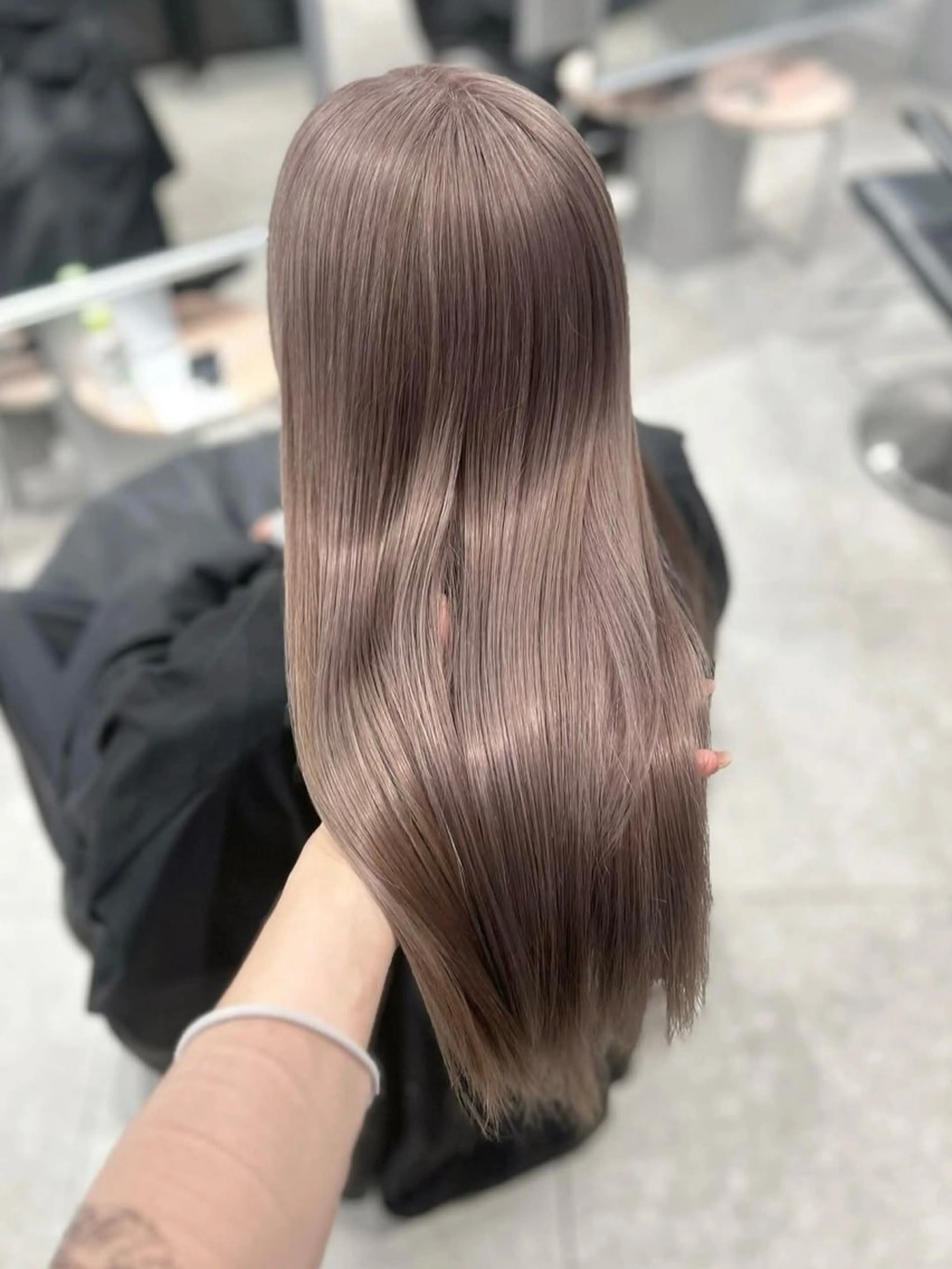 ロング カラー PELE/ハイトーン /NATSUKIのヘアスタイル