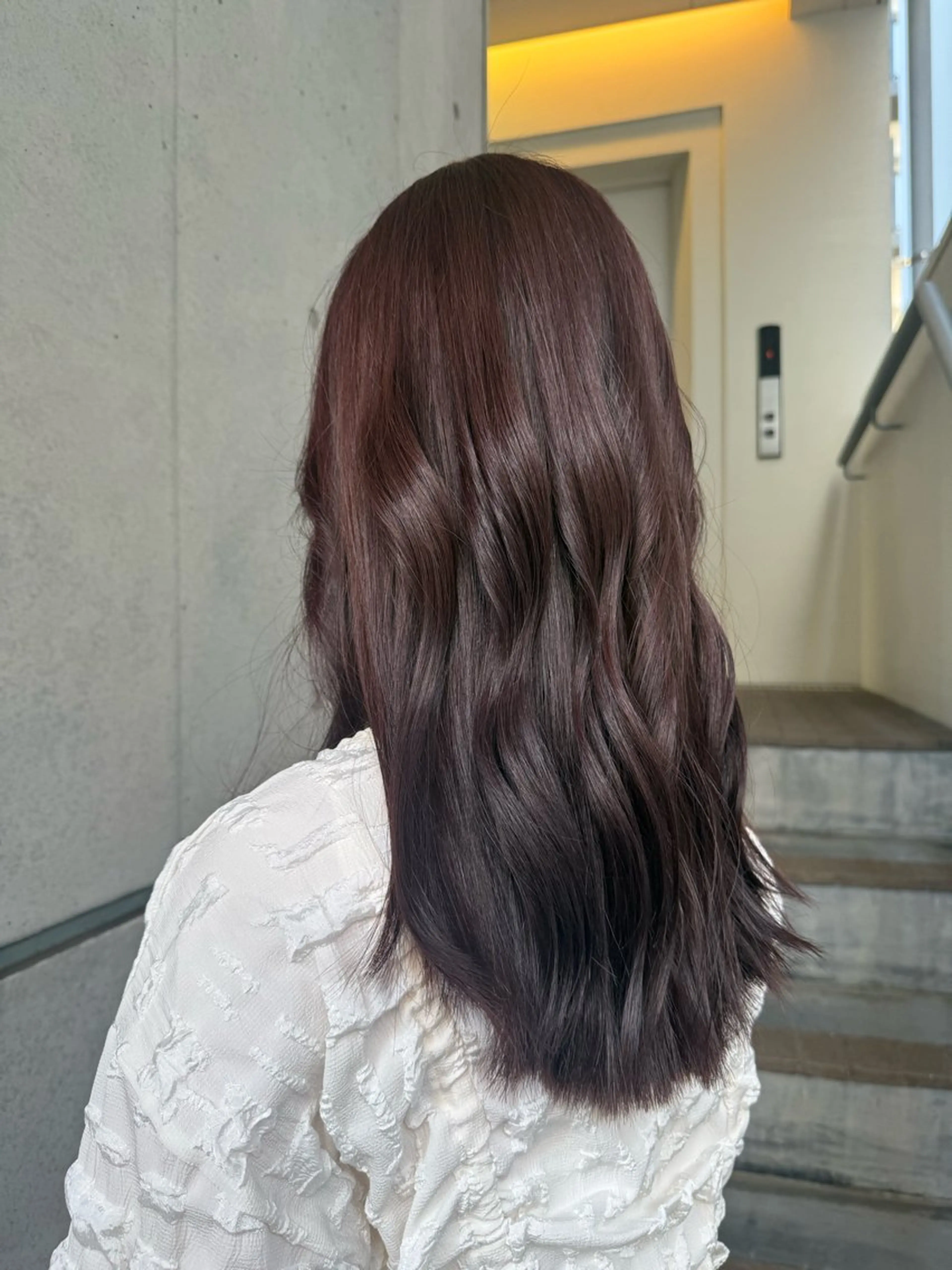 ロング カラー カット ヘアカラー トリートメント 🩶 AIRA / 透明感カラー 🩶のヘアスタイル