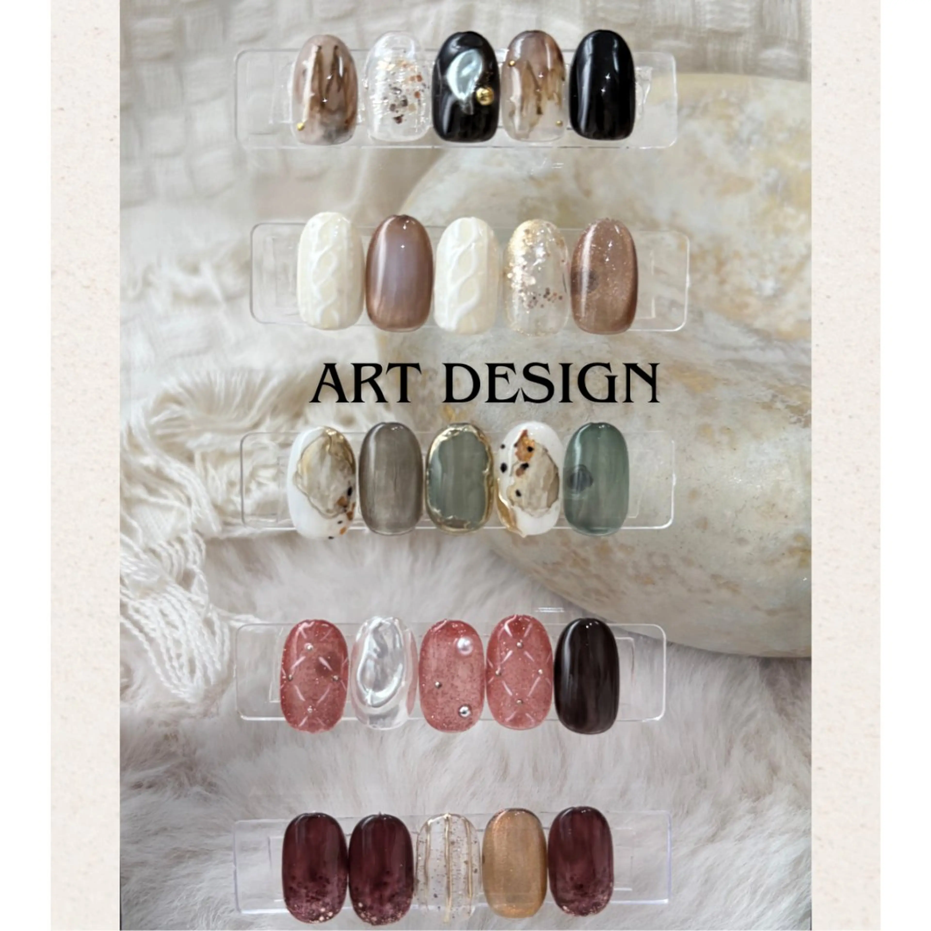 ネイル ハンドネイル caddly naoのネイルデザイン