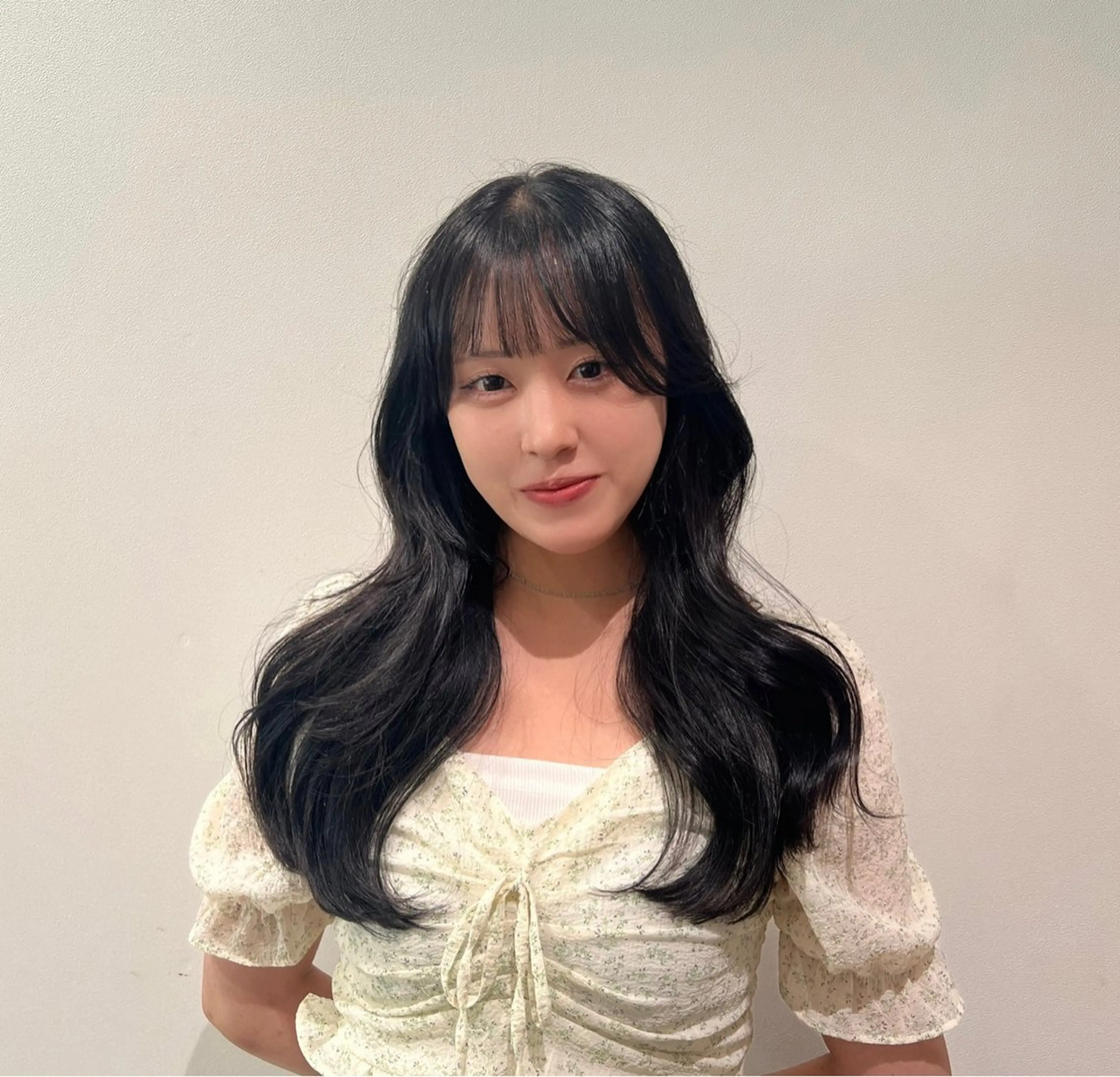 ロング カラー カット ヘアカラー トリートメント 🩷渋谷/韓国レイヤ ー/透明感/Sayaのヘアスタイル