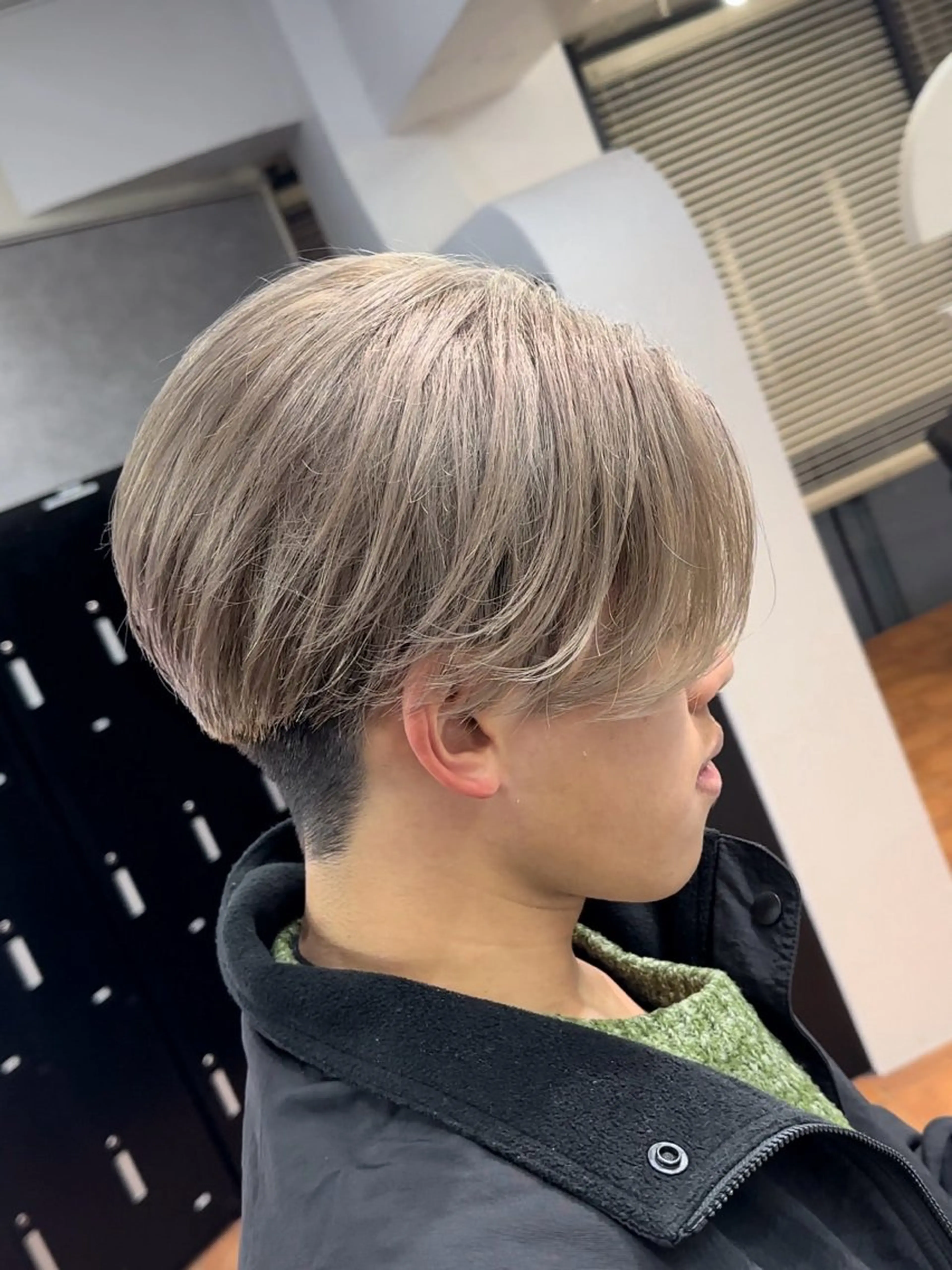カラー メンズ カット ヘアカラー トリートメント メンズカット ‪‪/メッシュのヘアスタイル