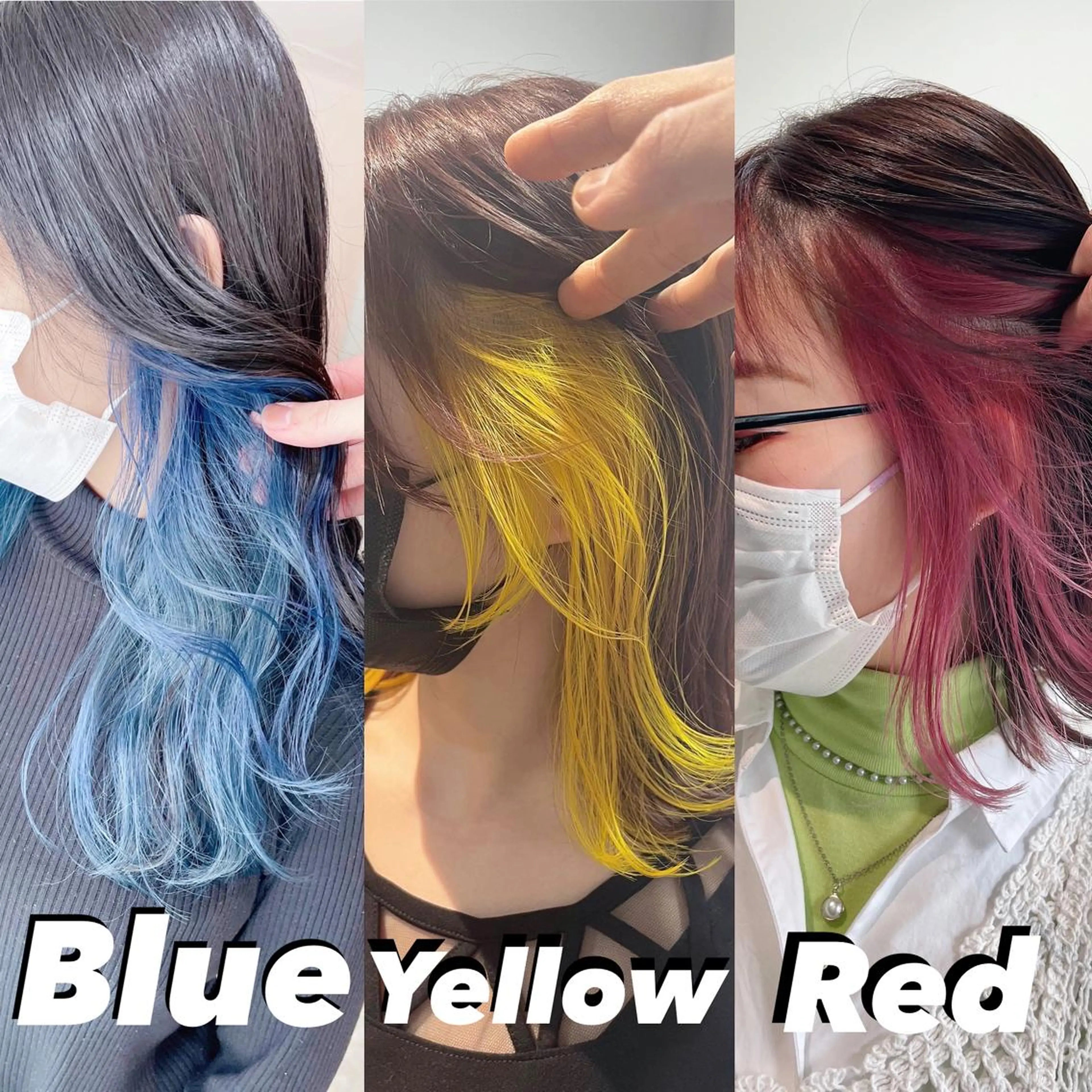 ミディアム カラー カット ヘアカラー トリートメント 【バレイヤージュ】 kentoのヘアスタイル