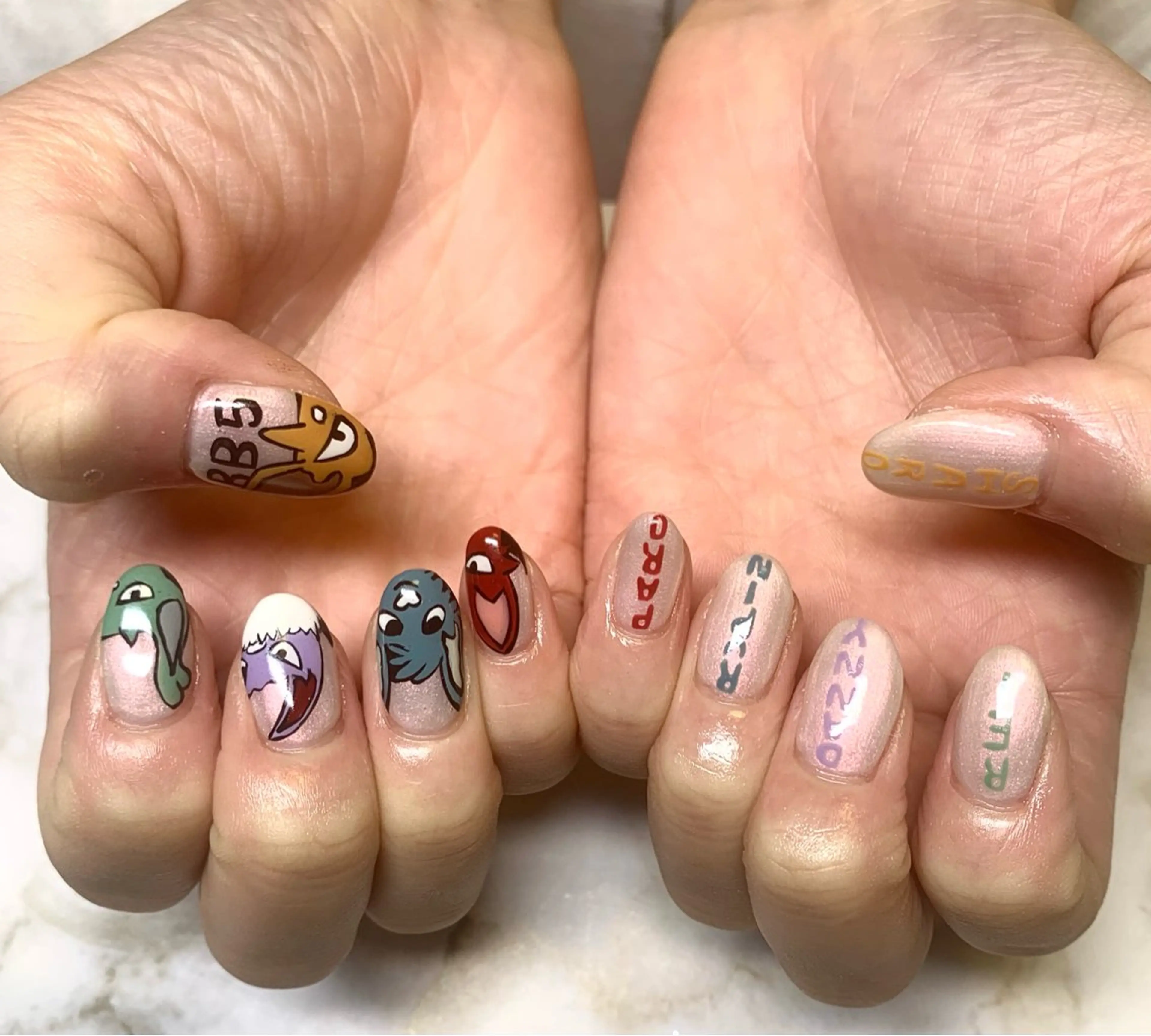 ネイル ハンドネイル Luar nail所属・石谷月 Luar nailのネイルデザイン