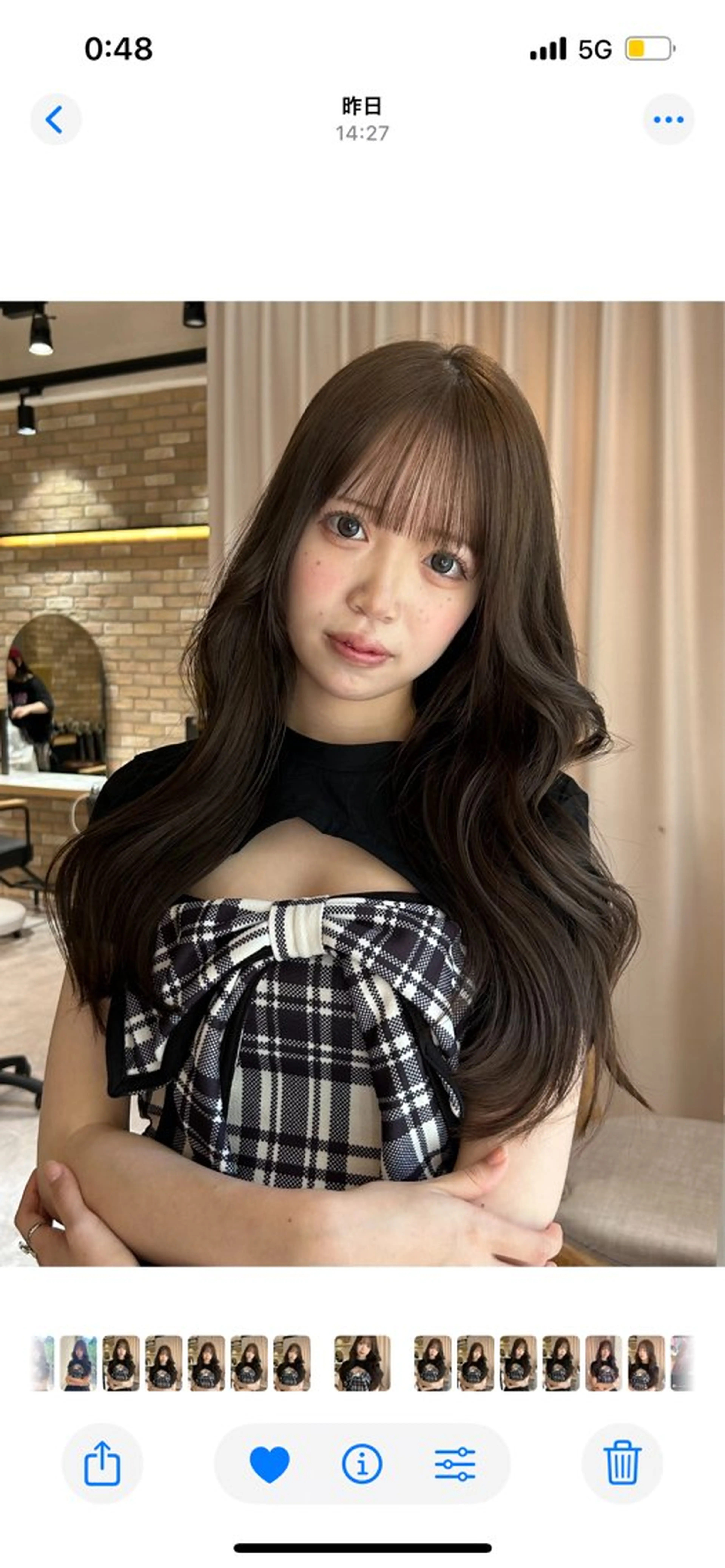 ロング カラー ヘアカラー 透明感カラー/ネイル COCORO🎀☘️のヘアスタイル