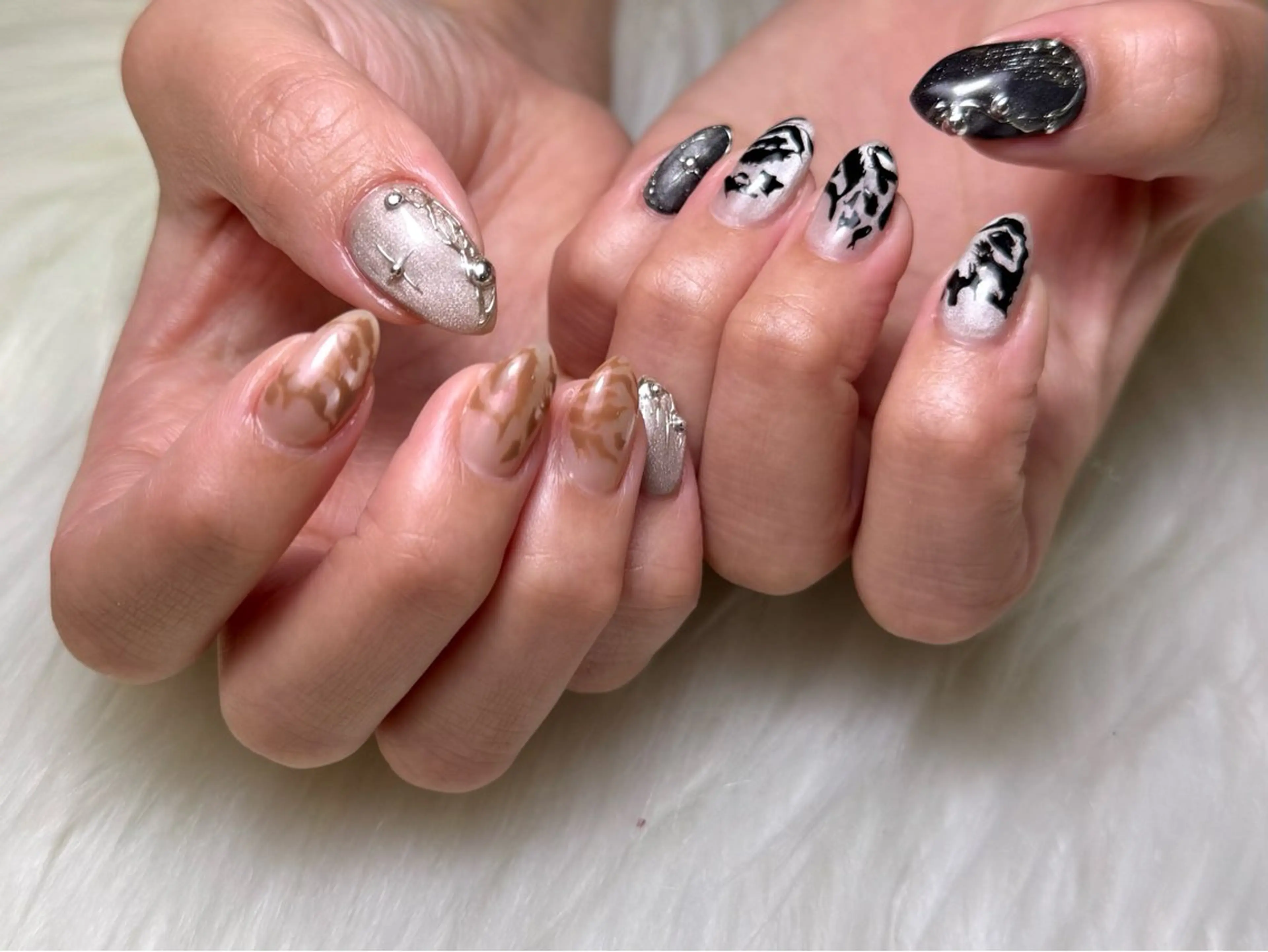 ネイル ハンドネイル Mnailsalon フィルイン対応サロンのネイルデザイン