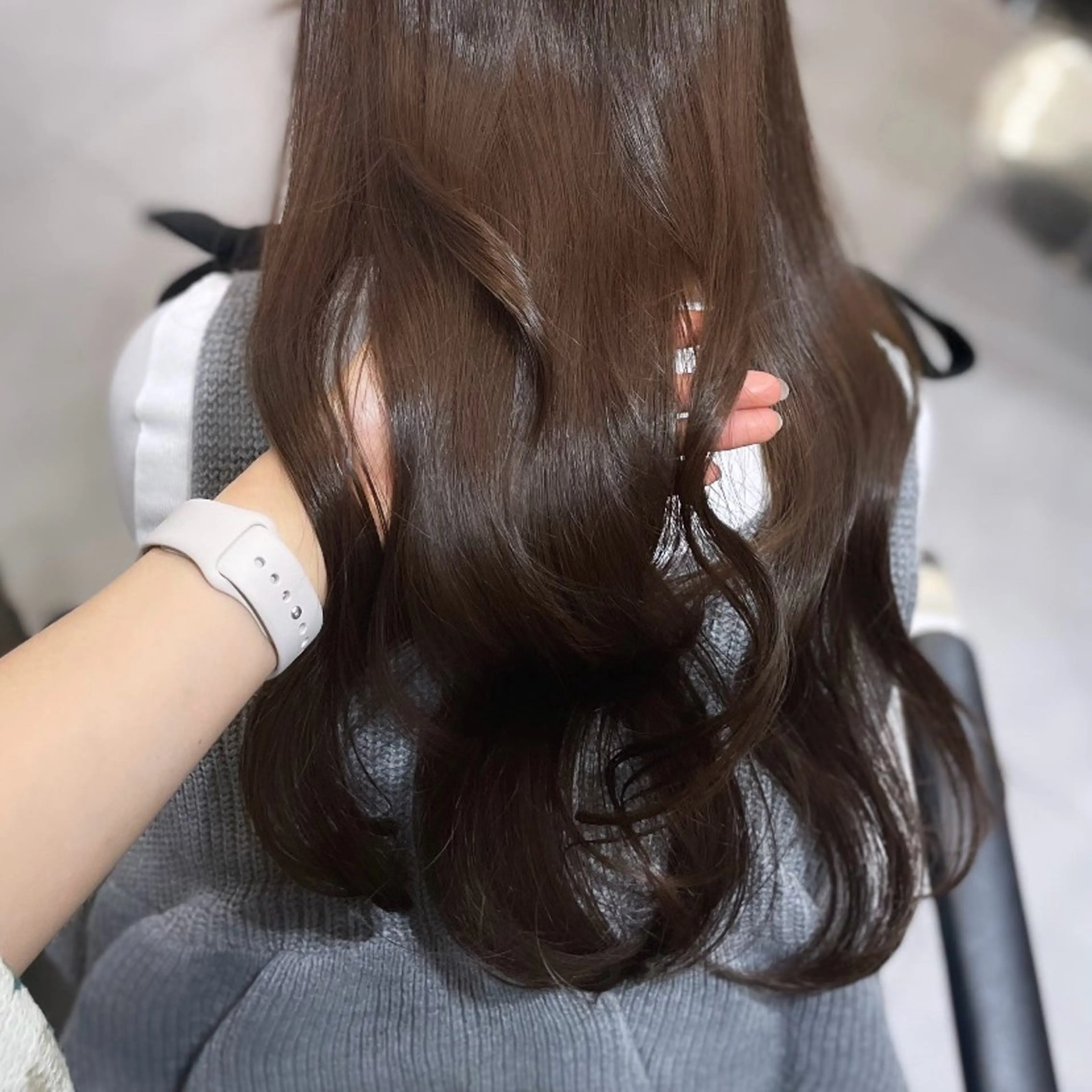 ロング カラー ベージュカラー ヘアカラー Rui/透明感カラー 暖色/レイヤーカットのヘアスタイル