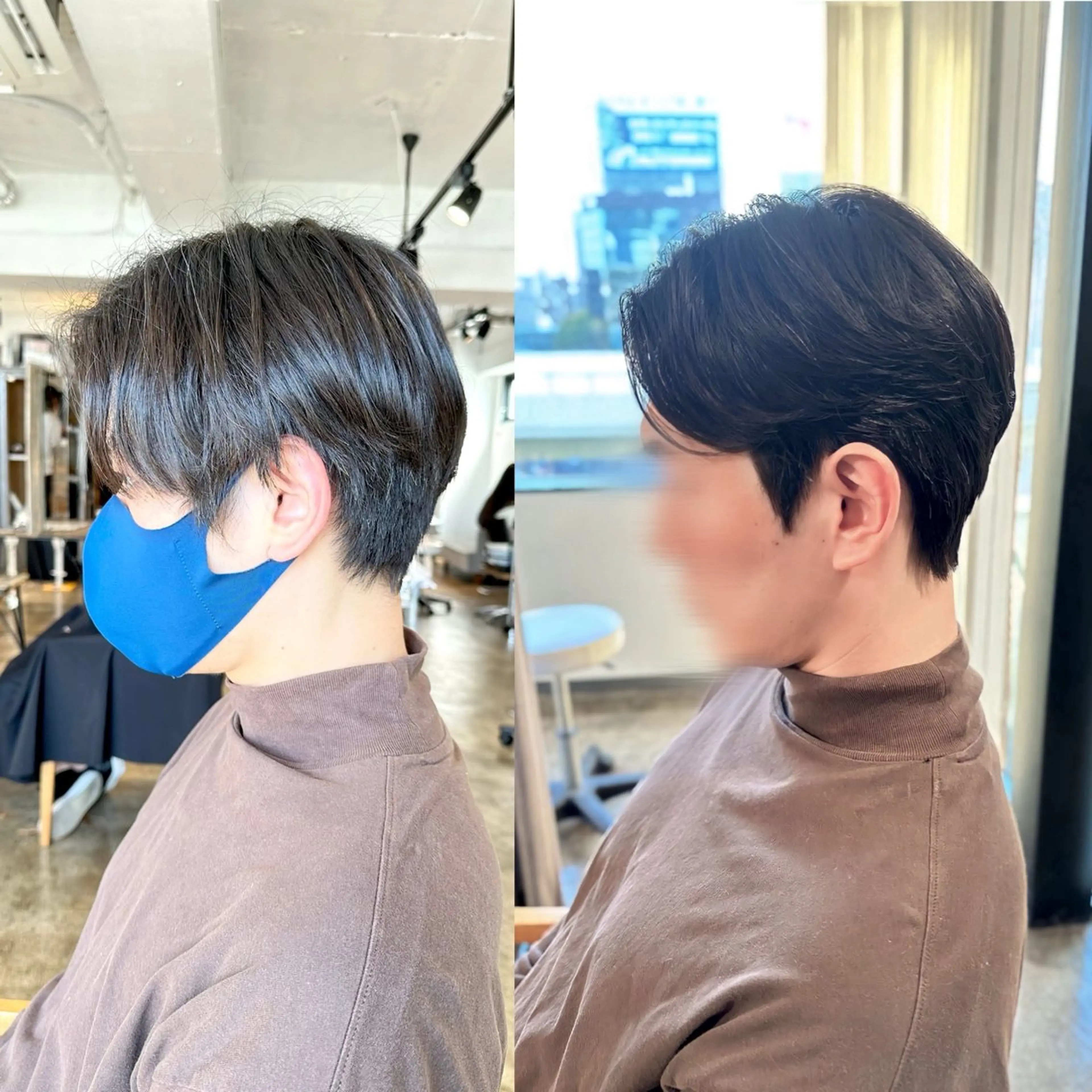 メンズ ダウンパーマ カルマパーマ メンズ韓国風 メンズパーマ カット パーマ トリートメント 骨格補正施術/メンズ 専門美容師/YUYAのヘアスタイル