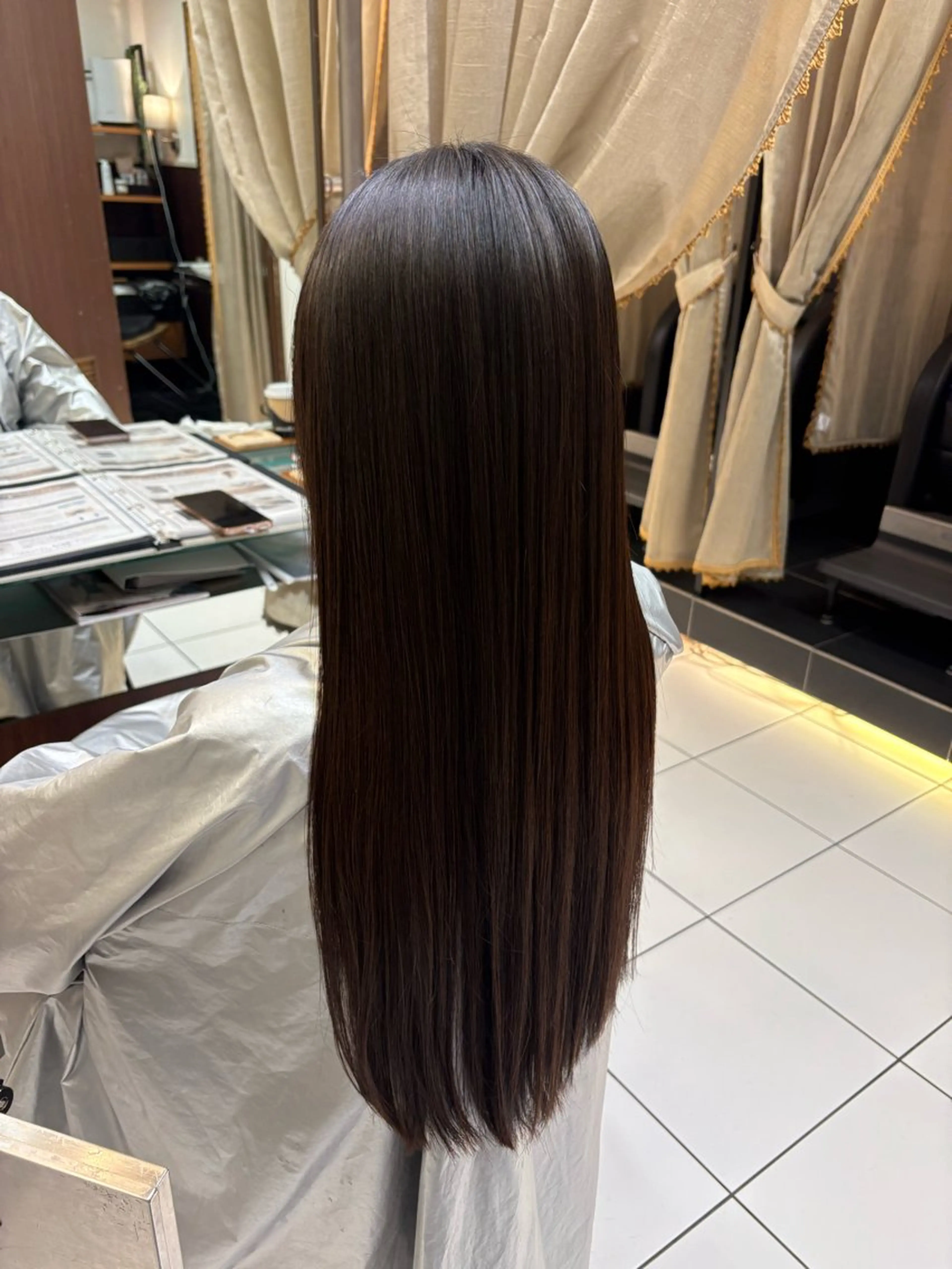 ロング 縮毛矯正 カット 縮毛矯正 ✨過去1と言わせます ✨柿沼幸輝のヘアスタイル