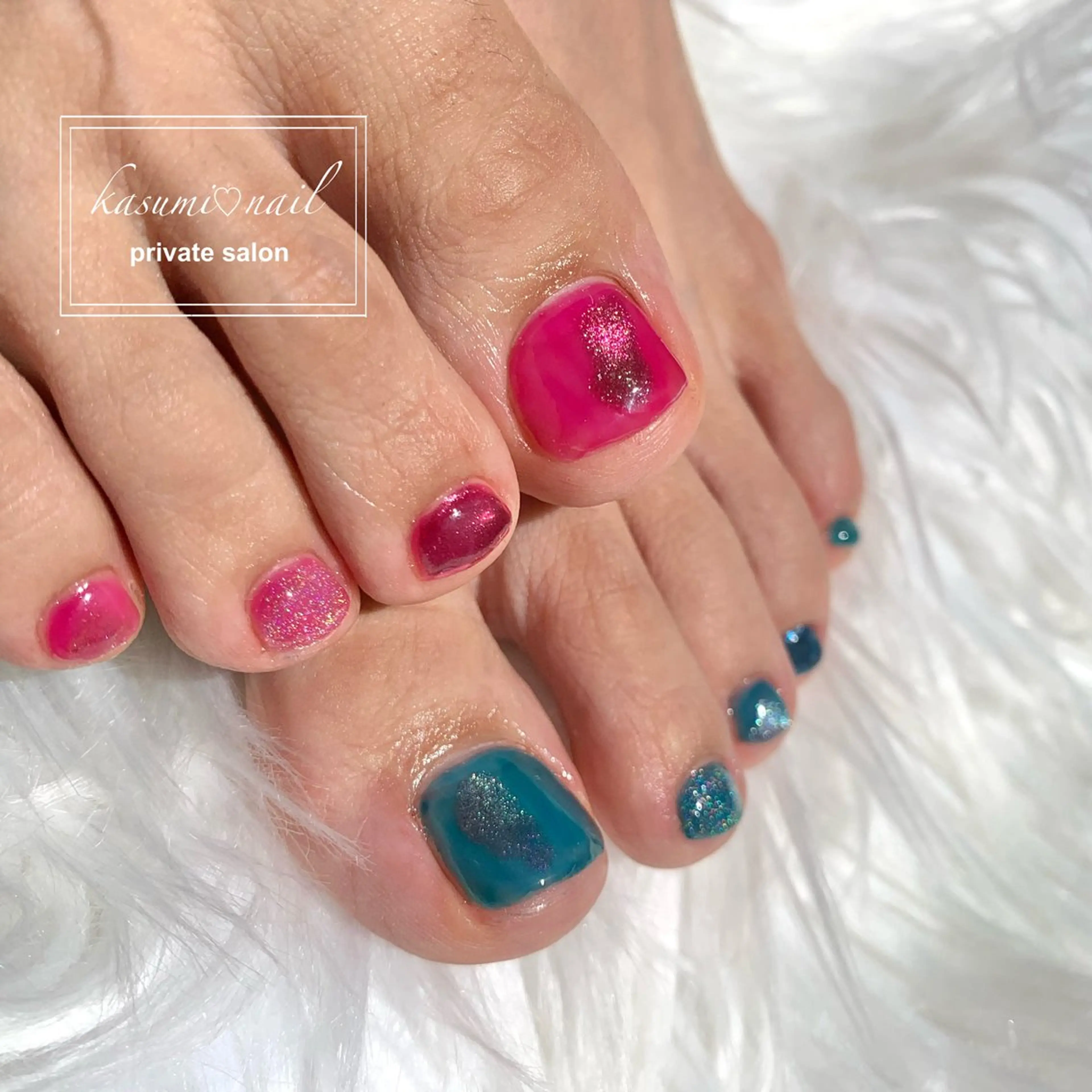 ネイル 大理石ネイル(マーブル) ニュアンスネイル KASUMI♡ Nailのネイルデザイン