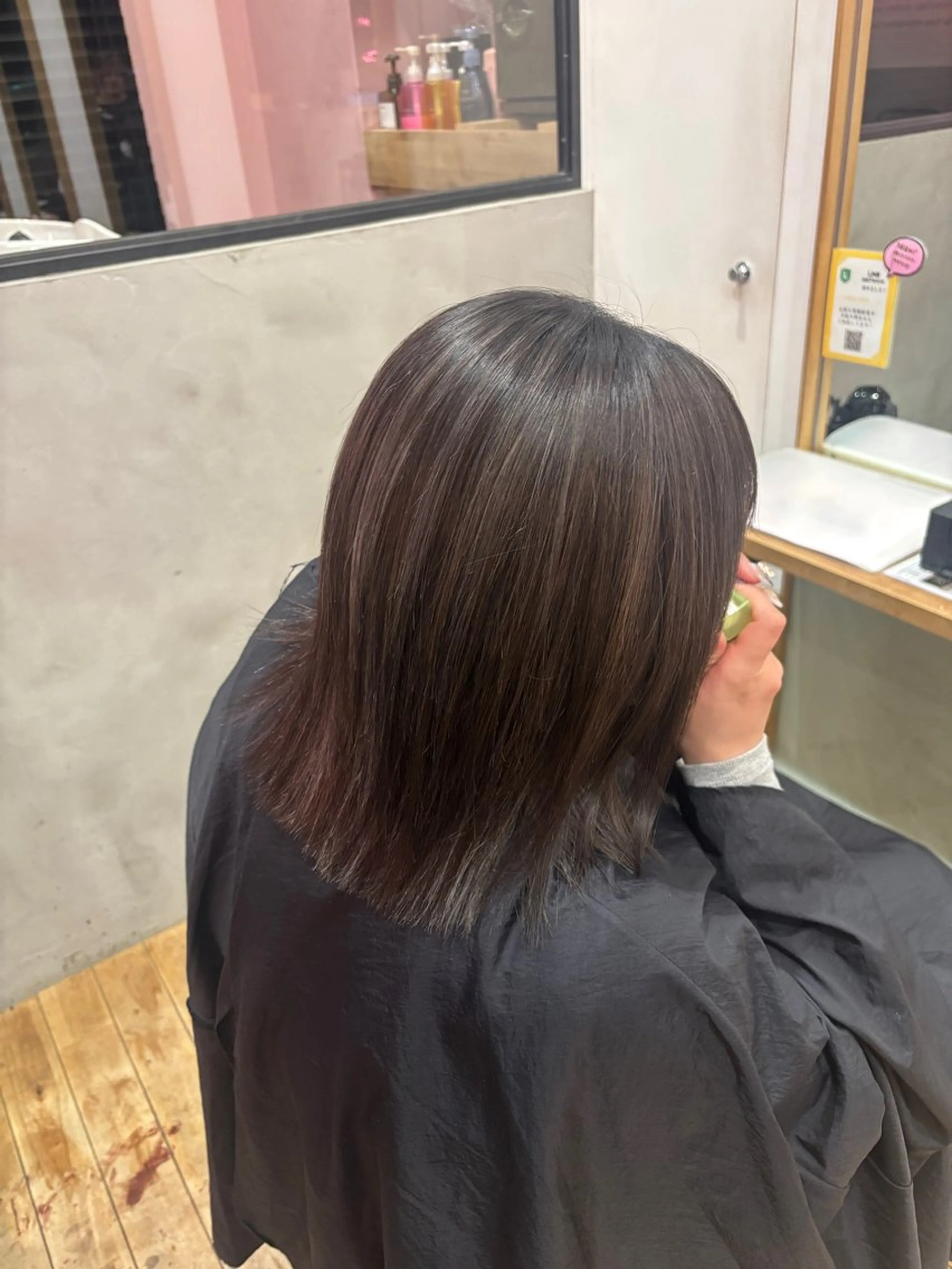 ショート ヘアカラー ️🩵RINKA/ ハイトーンカラー🩵のヘアスタイル