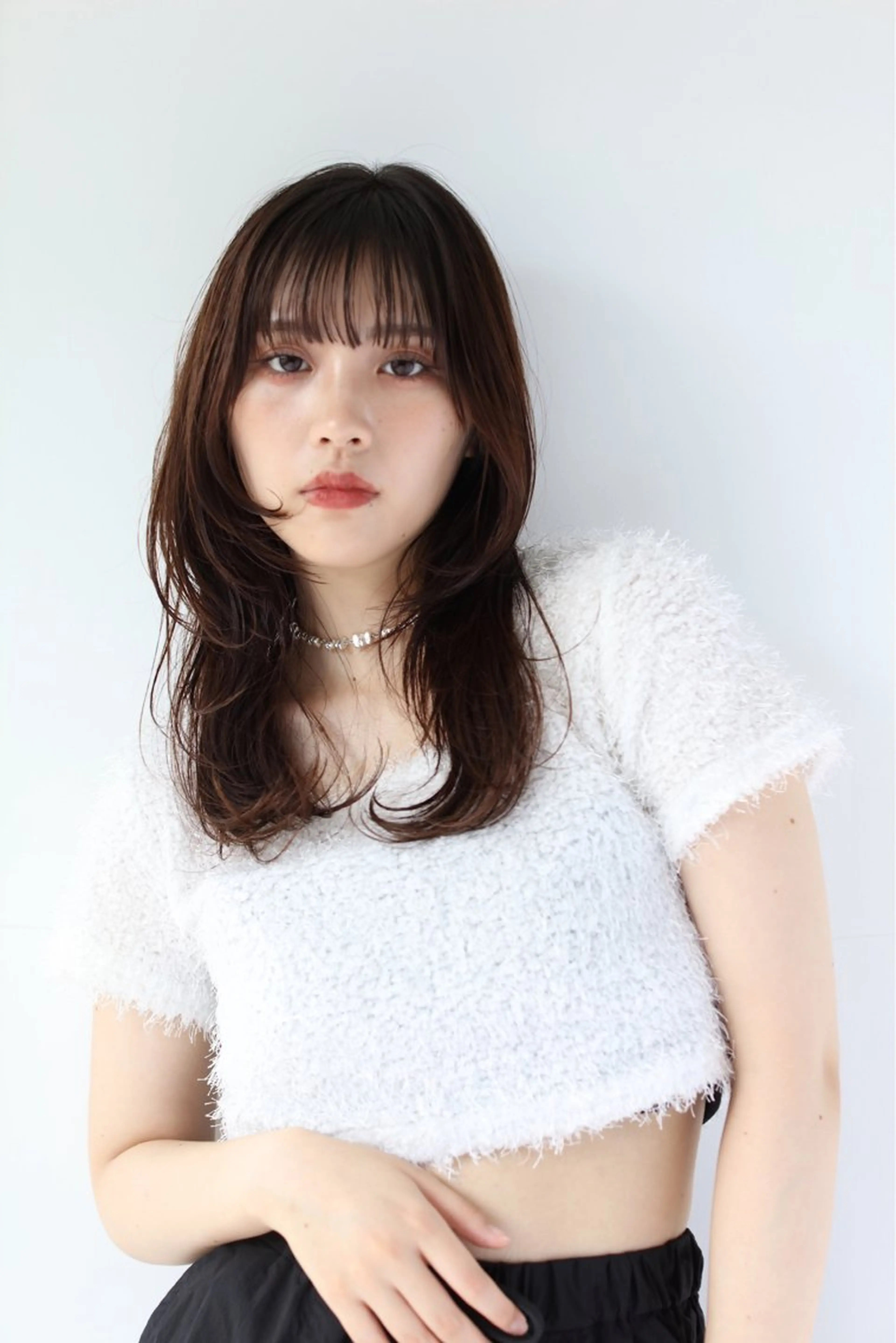 ロング カラー ヘアアレンジ カット ヘアカラー トリートメント ヘアセット 韓国レイヤーカット 🇰🇷mireiのヘアスタイル