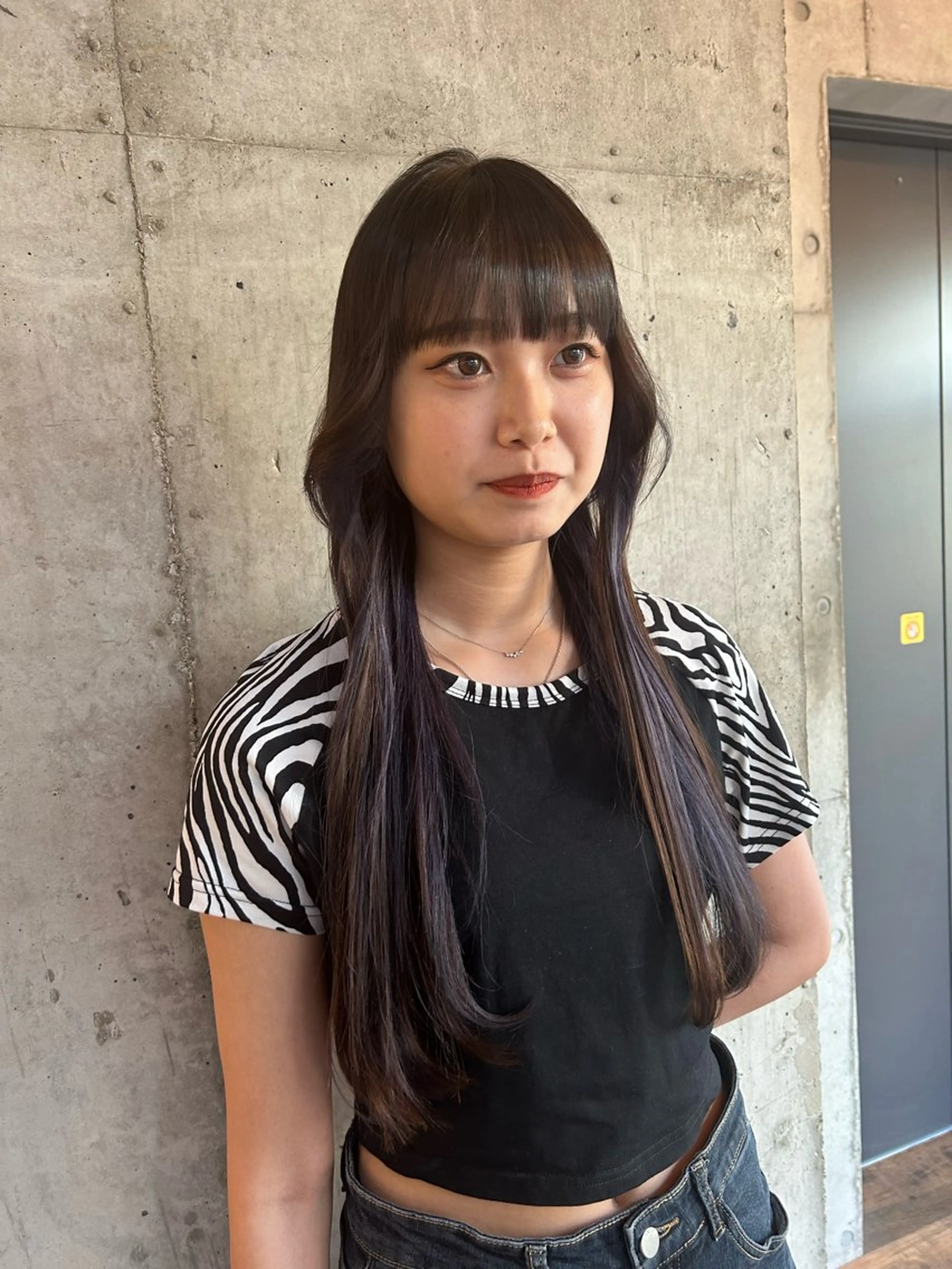 セミロング カラー ヘアカラー トリートメント 🎨デザイン🥇 美髪・艶髪　日暮千敬のヘアスタイル
