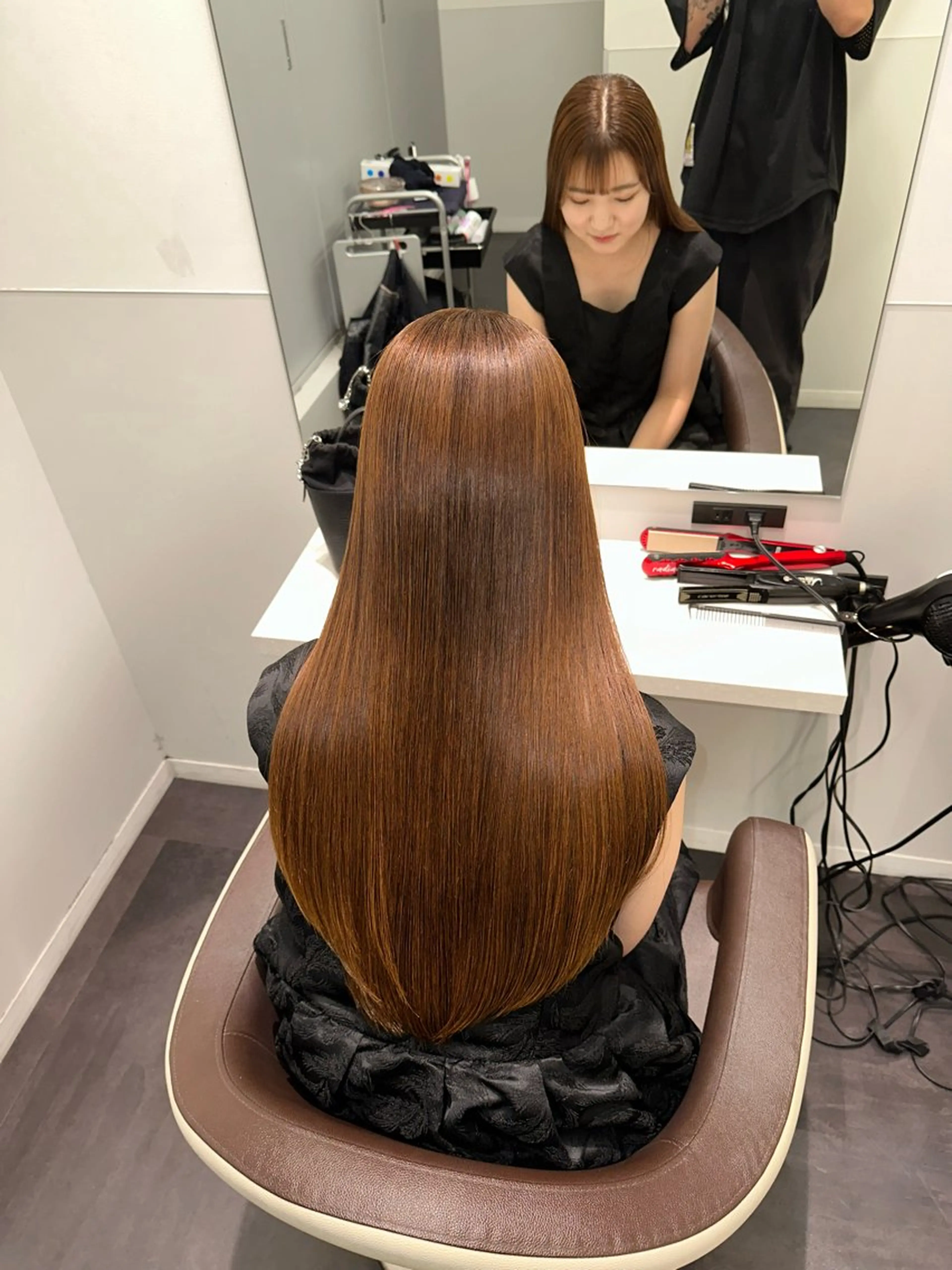 ロング Wisteria所属・美髪特化✨ 伊織✨縮毛矯正✨のヘアスタイル