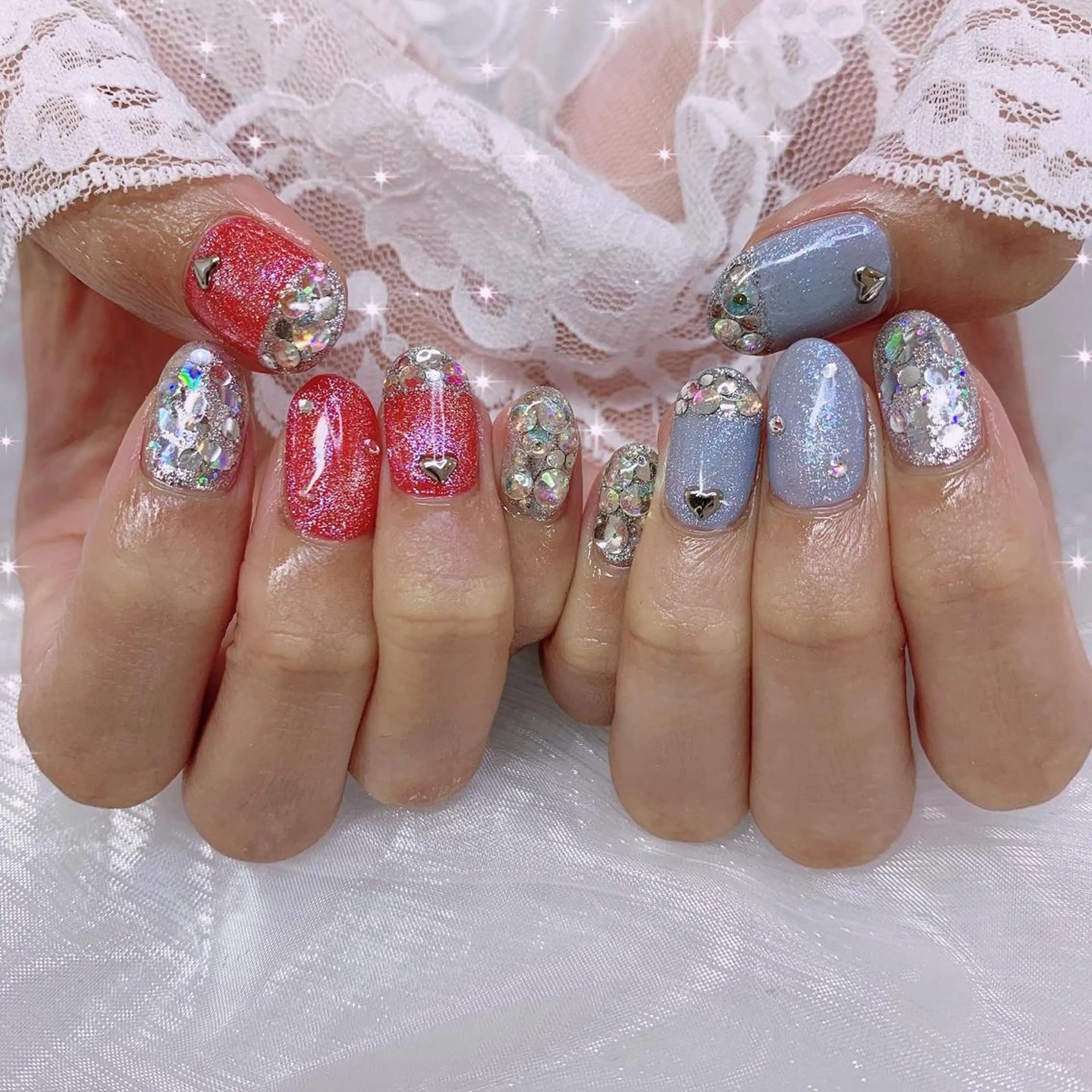 ネイル ハンドネイル La neige* yuki 🥯🍑のネイルデザイン