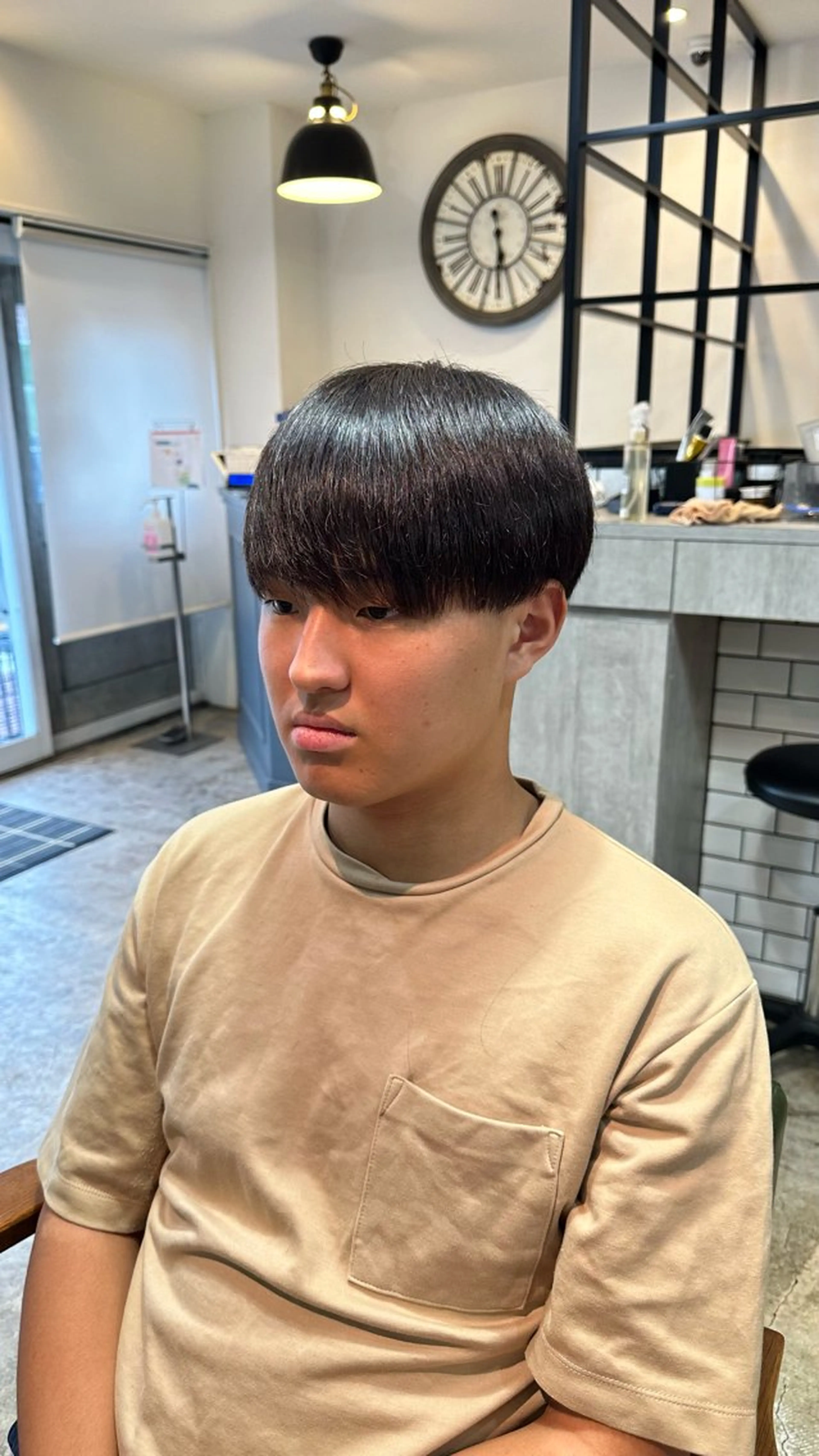 ショート メンズ マッシュ メンズサロン alfRed白井のヘアスタイル