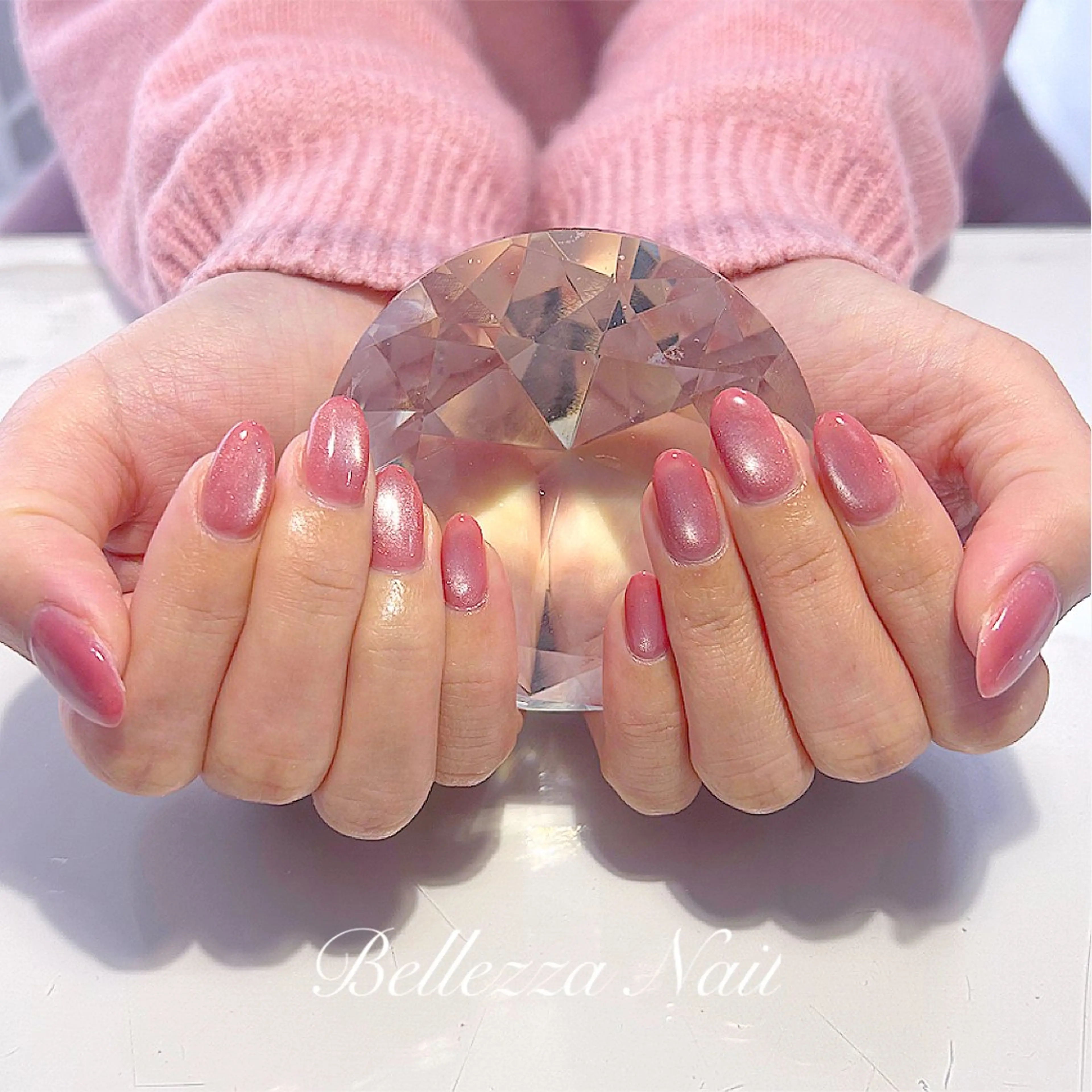 ネイル マグネットネイル ワンカラーネイル Bellezza Nailのネイルデザイン
