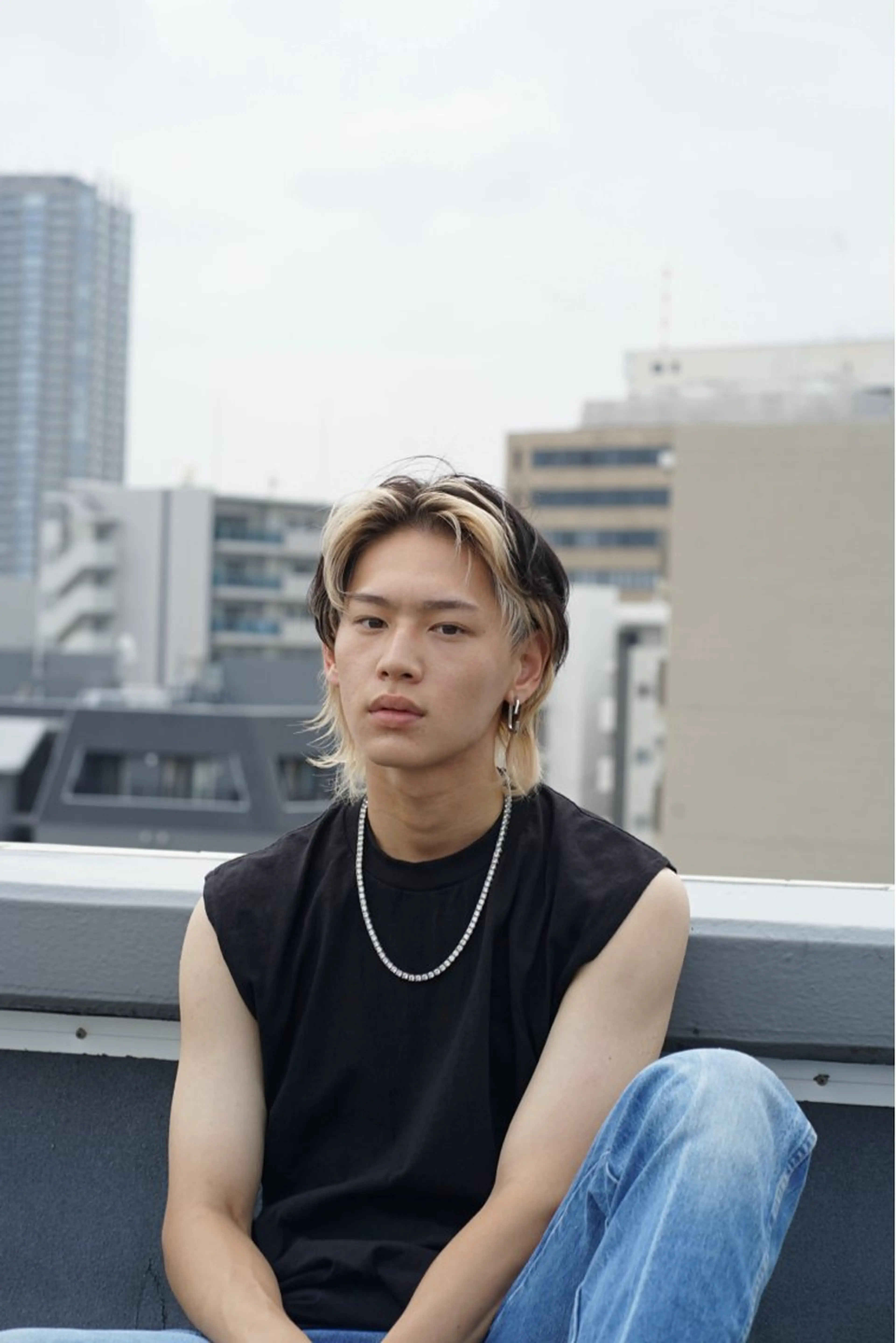 アイブロウ hairsalonxxxx所属・下地 颯太のヘアスタイル