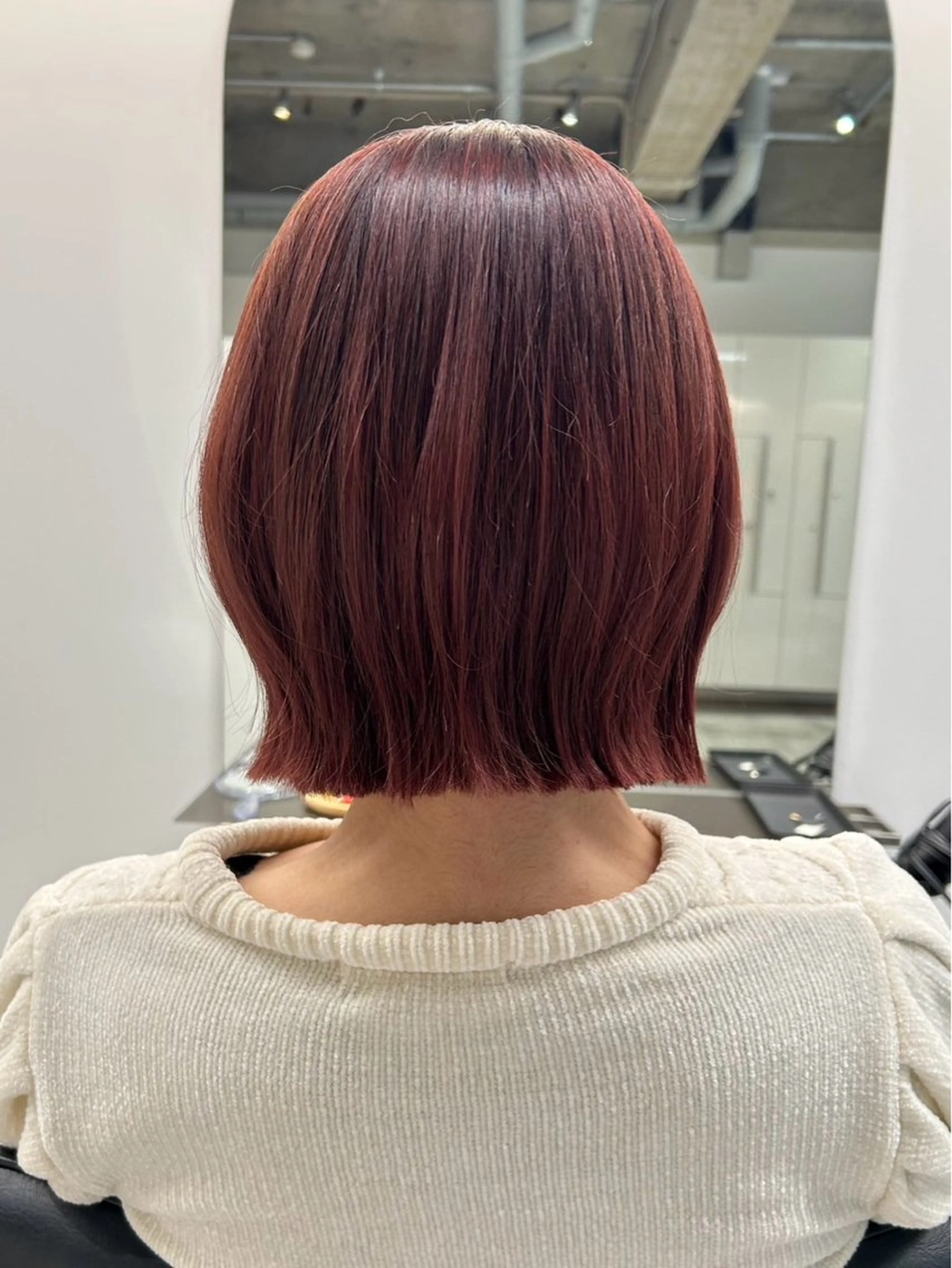 ショート ボブ sara/レイヤ ーカット【蔵前】のヘアスタイル