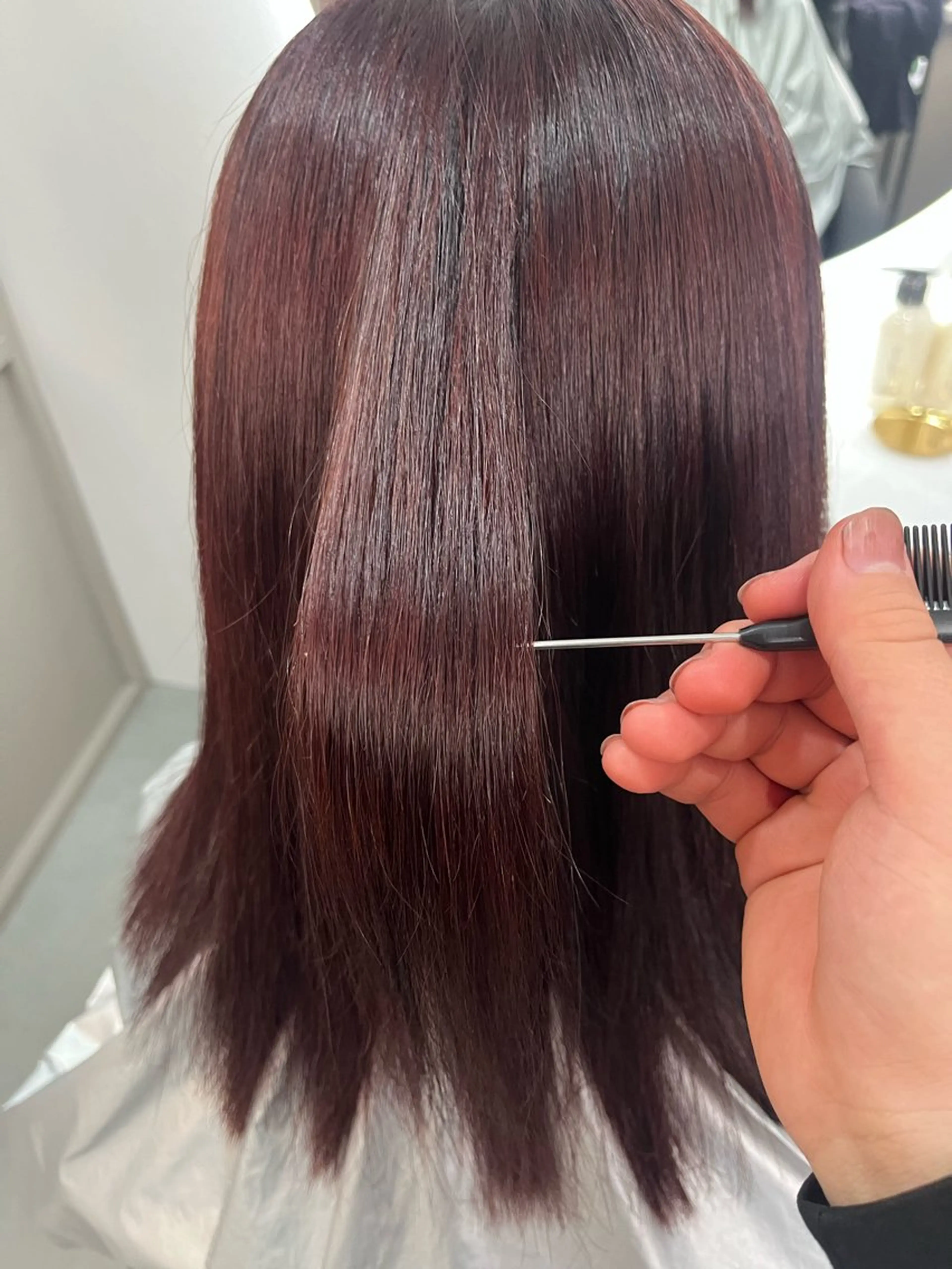 ロング カラー 髪質改善 辻 一馬のヘアスタイル