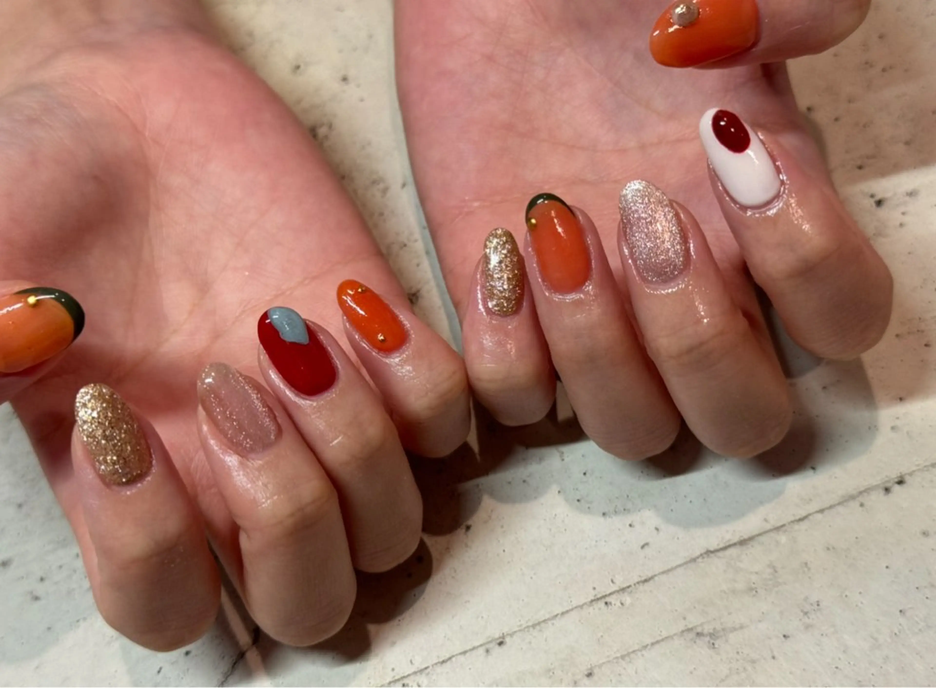 ネイル ハンドネイル nail salon Lumiereのネイルデザイン