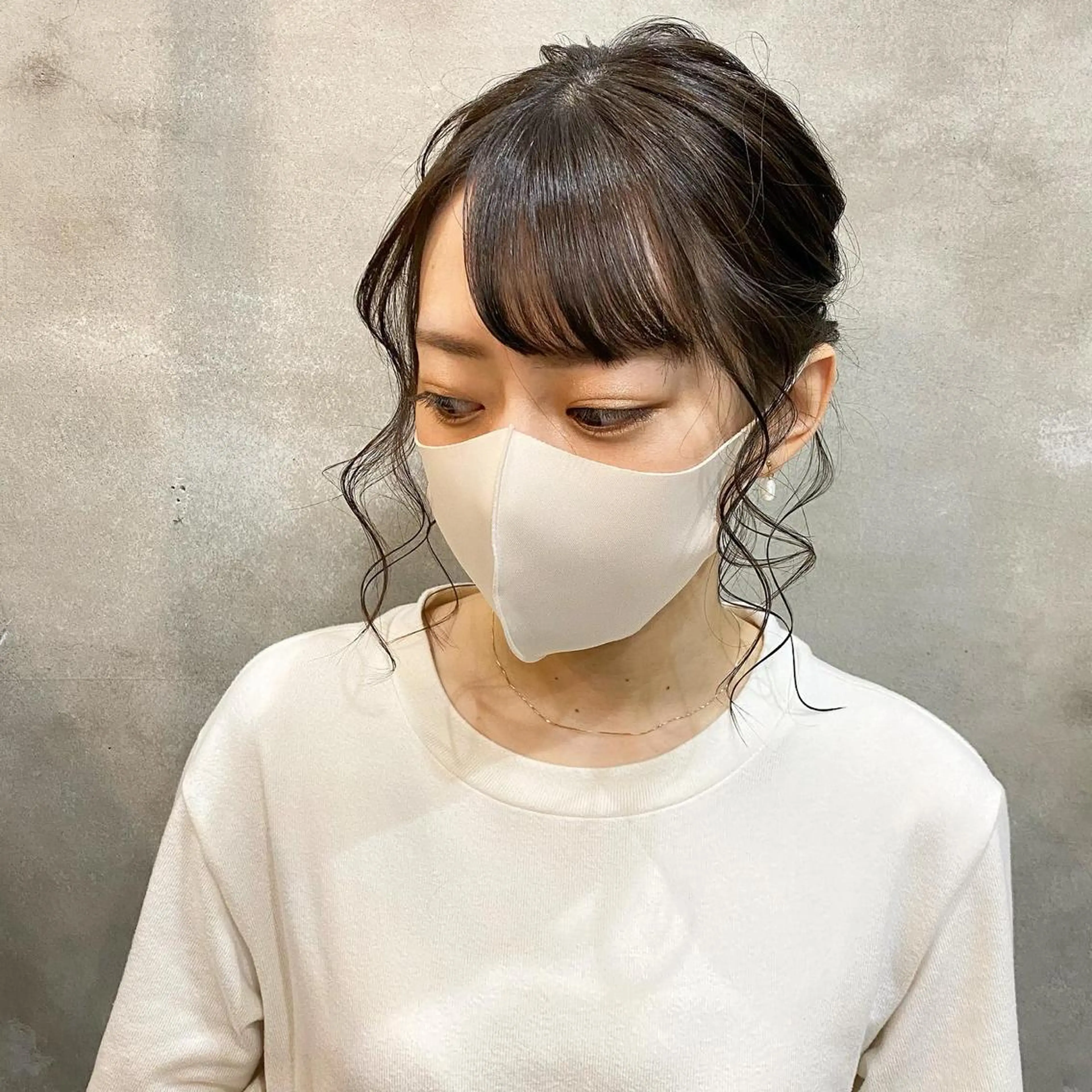 セミロング まつパ・ヘアセット ♡Chinami♡のマツエク・マツパデザイン