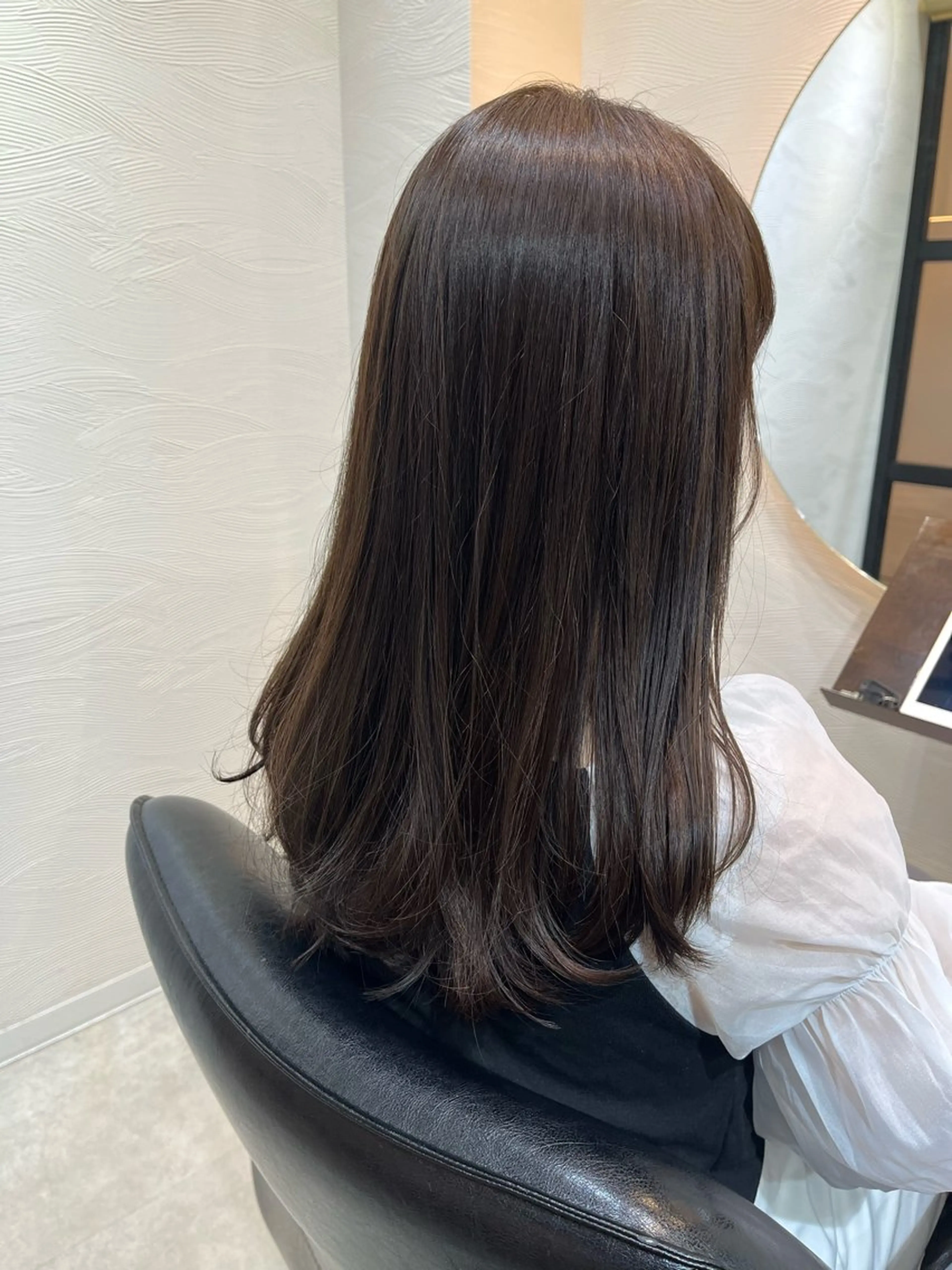 ロング カラー カット ヘアカラー トリートメント 【ニュアンスカラー・ 髪質改善】スズキカナのヘアスタイル