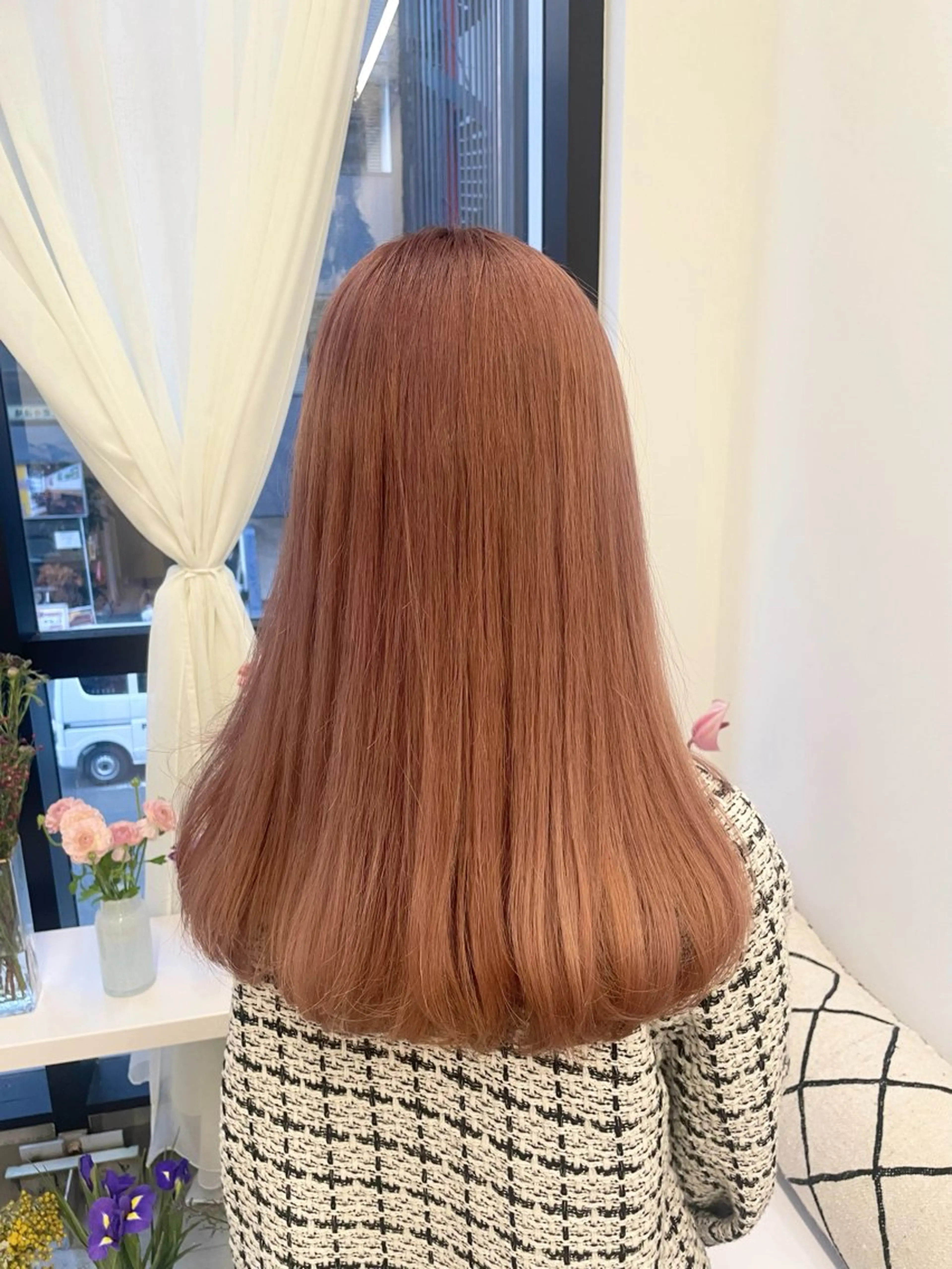 カラー ヘアカラー トリートメント 🪷花屋併設🪷 山下悠月のヘアスタイル