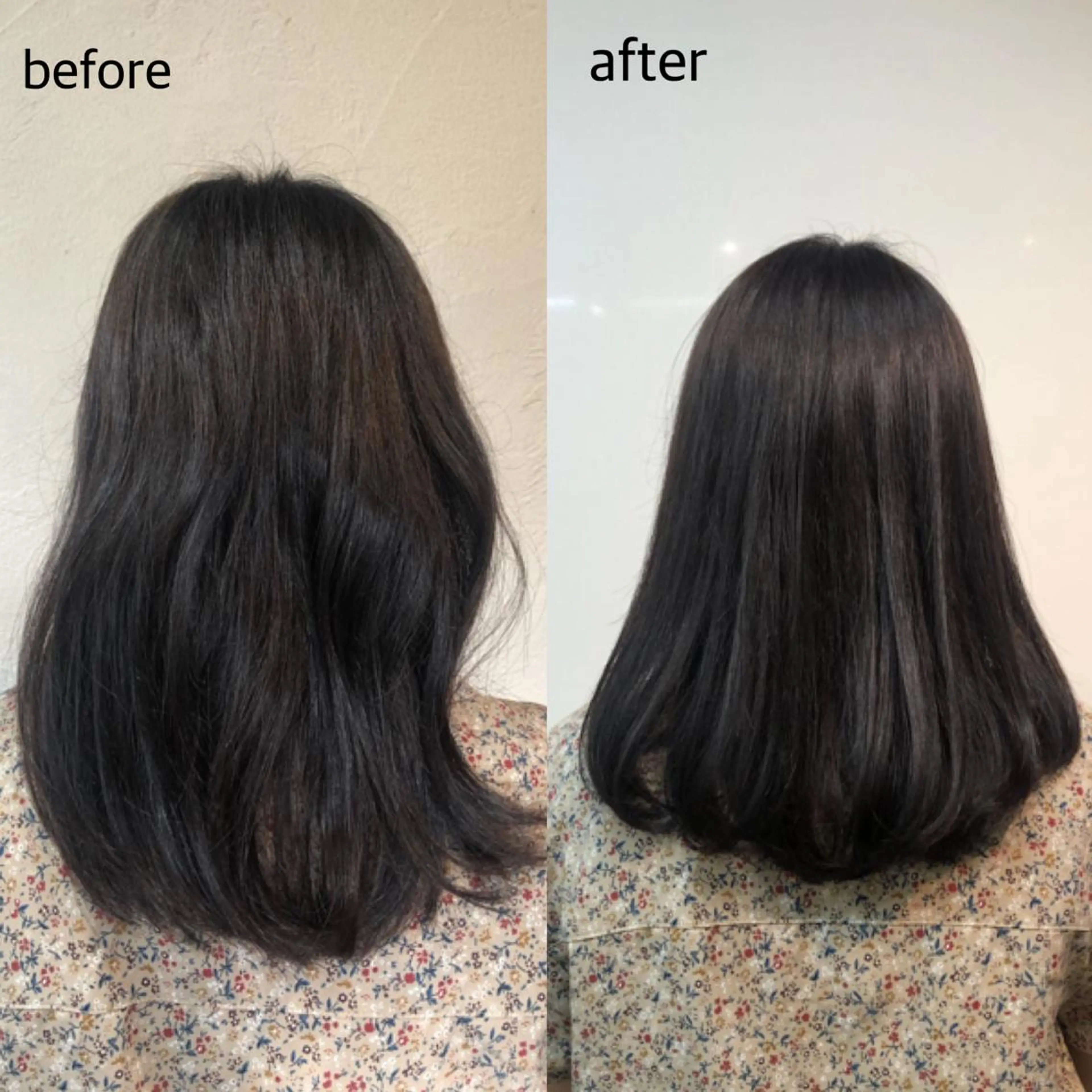 ミディアム カラー 透明感カラー ハイライトカラー ハイライト 桑原 菜摘のヘアスタイル
