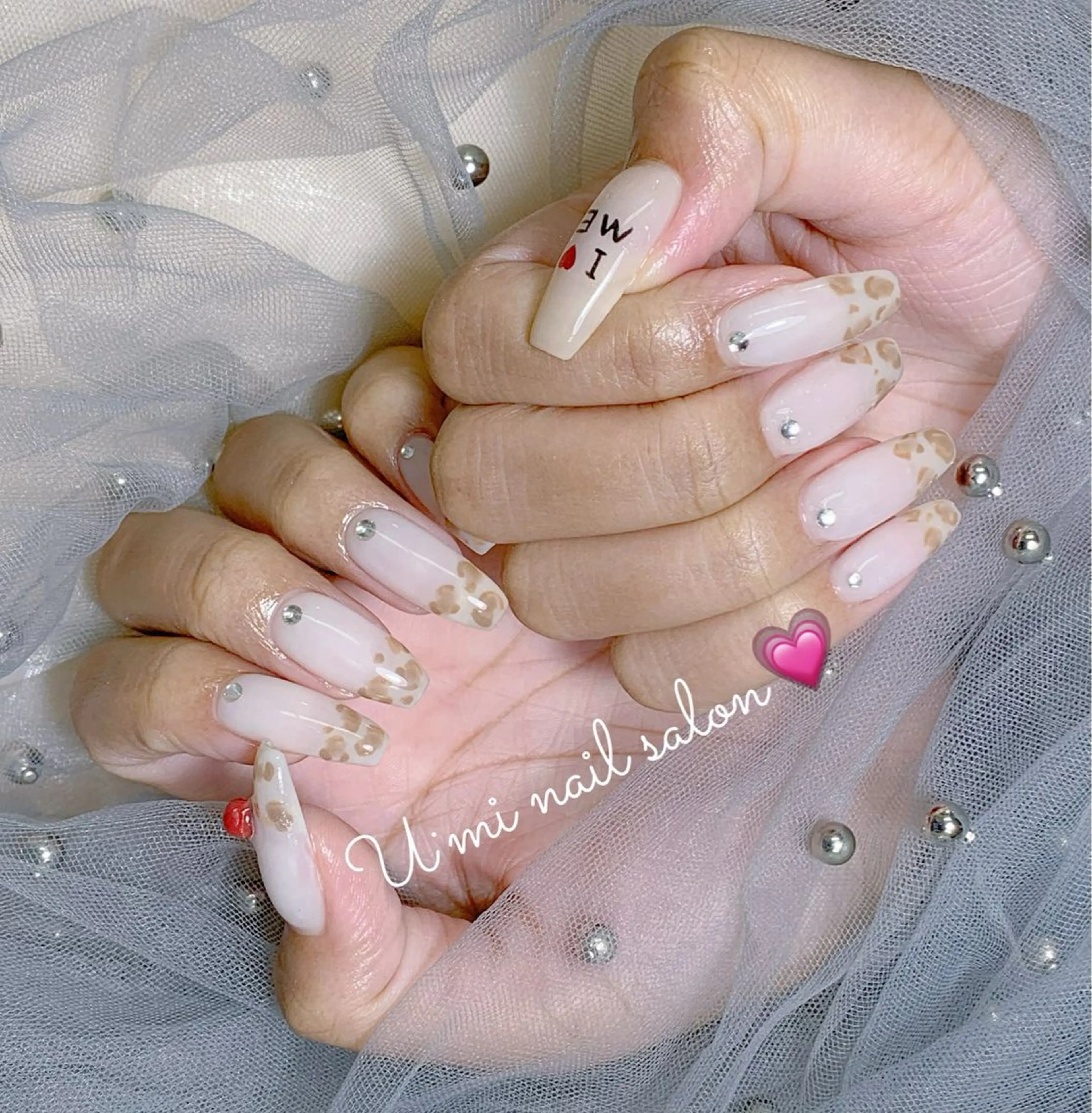 ネイル 持ち込み ハンドネイル Ｕ·Mi nail salon所属・u・mi  上野御徒町パラジェルのネイルデザイン