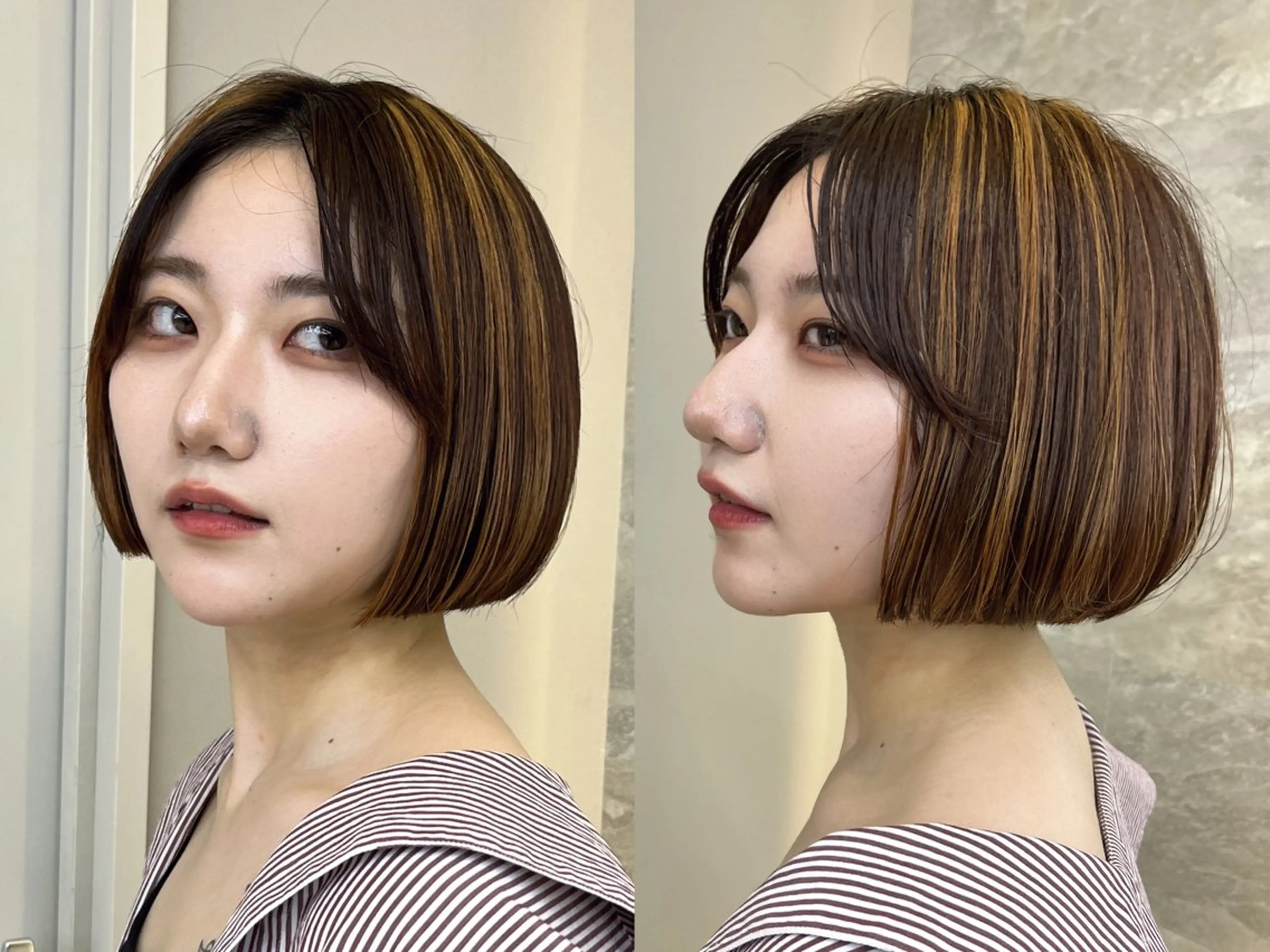 ショート カラー カット ヘアカラー トリートメント 池袋/似合わせ/縮毛 髪質改善【ugen】のヘアスタイル