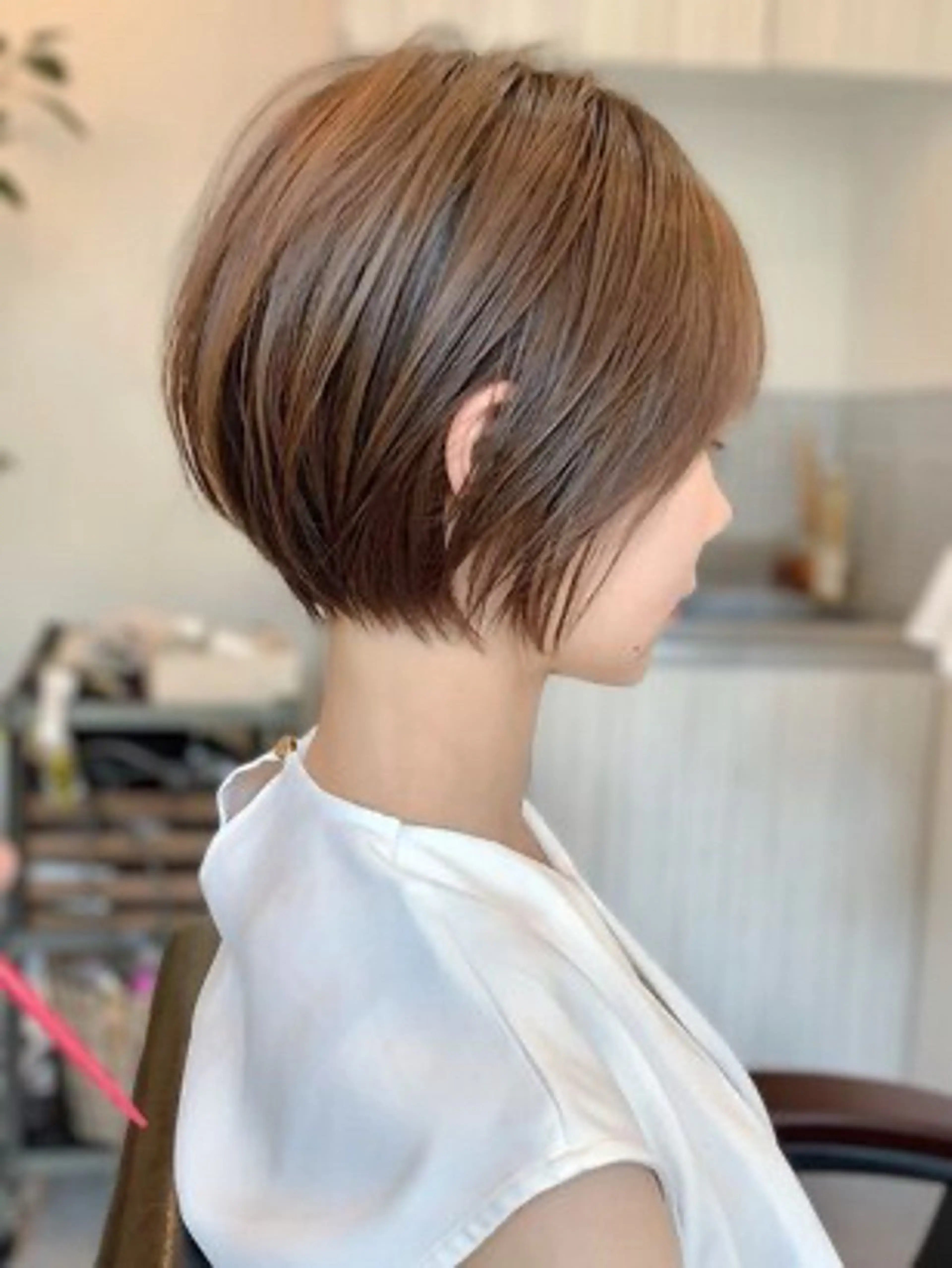 ショート Ang　関 貫太郎のヘアスタイル